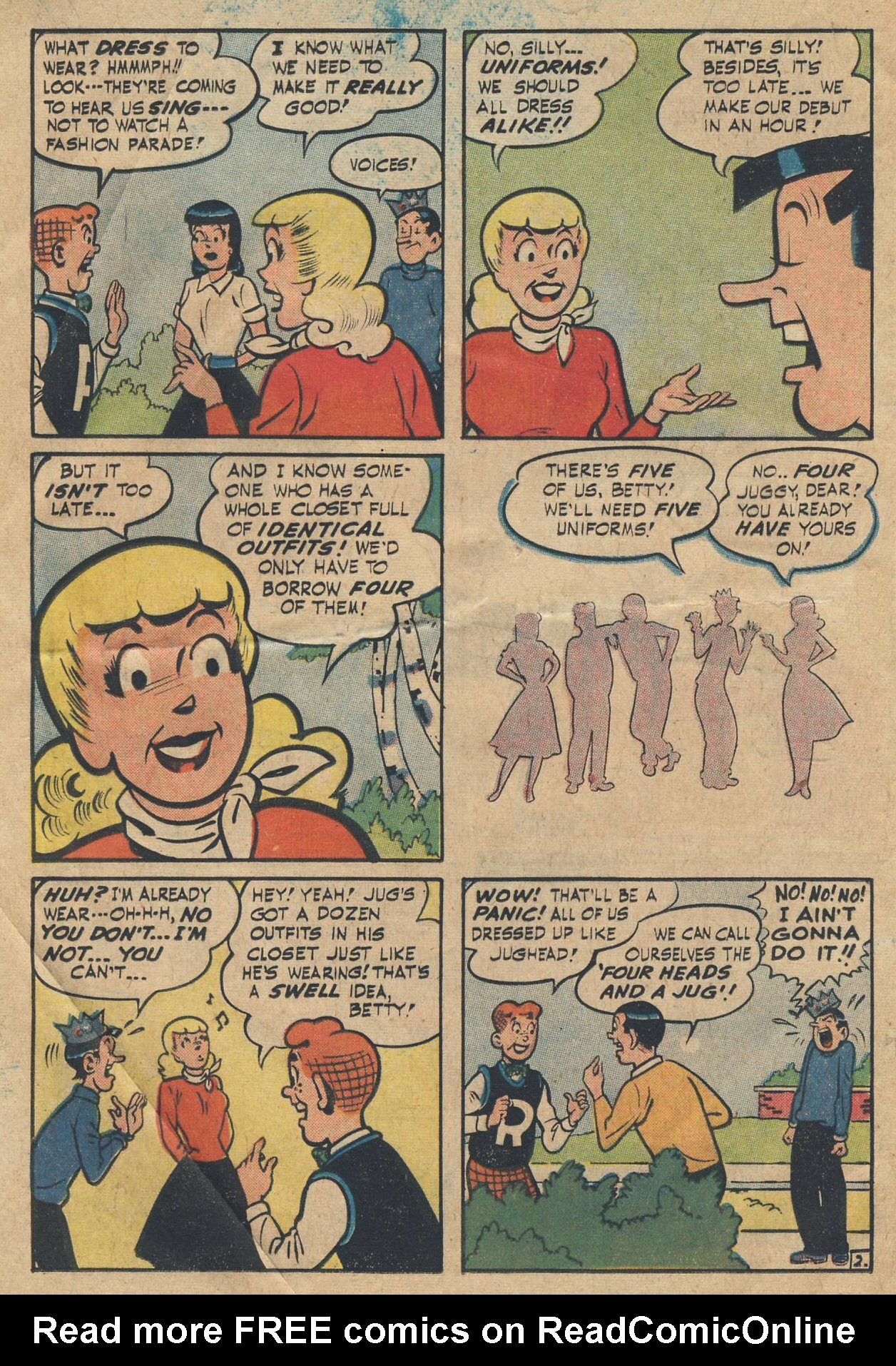 Read online Archie's Pal Jughead comic -  Issue #57 - 4