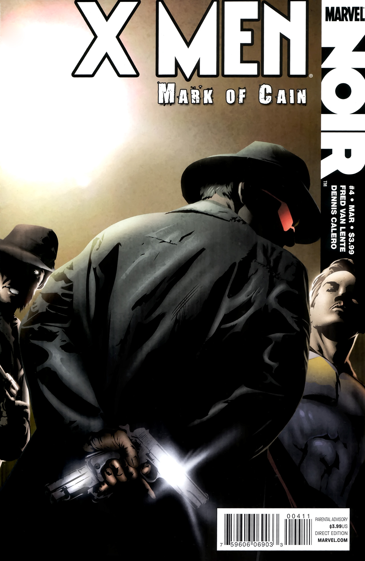 Read online X-Men Noir: Mark of Cain comic -  Issue #4 - 1