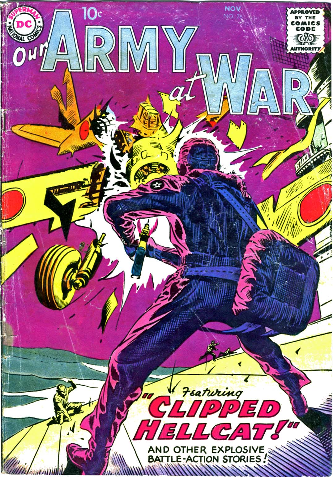 Read online Our Army at War (1952) comic -  Issue #76 - 1