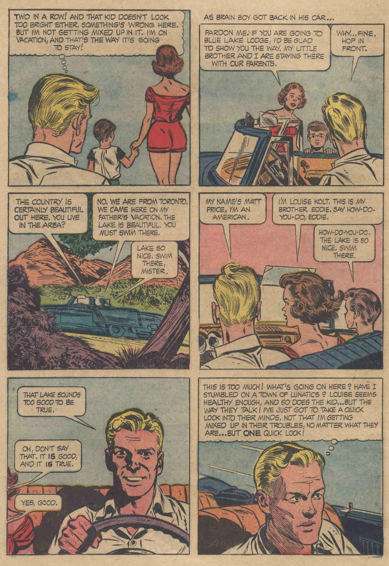 Read online Brain Boy (1962) comic -  Issue #6 - 6