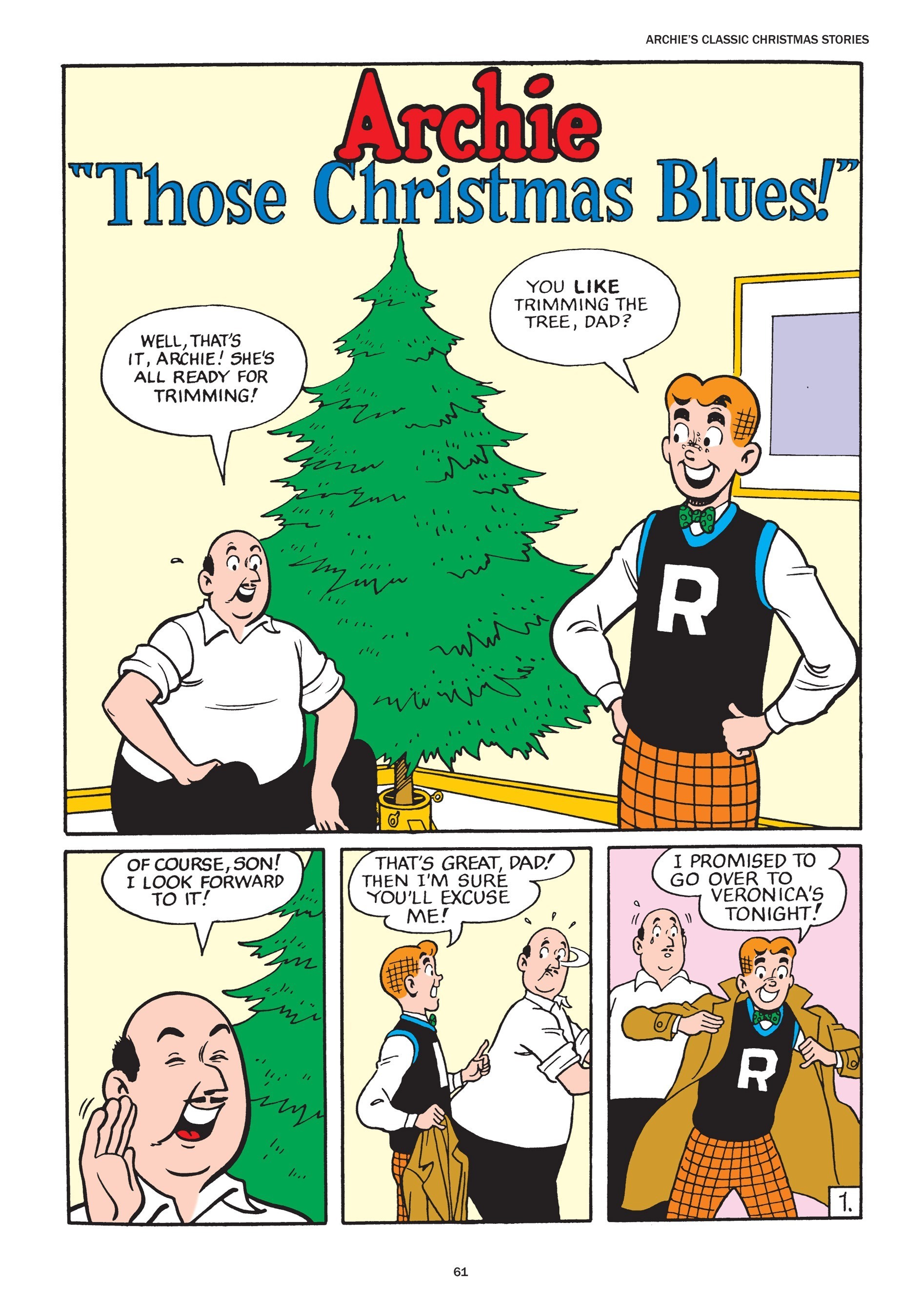 Read online Archie's Classic Christmas Stories comic -  Issue # TPB - 62
