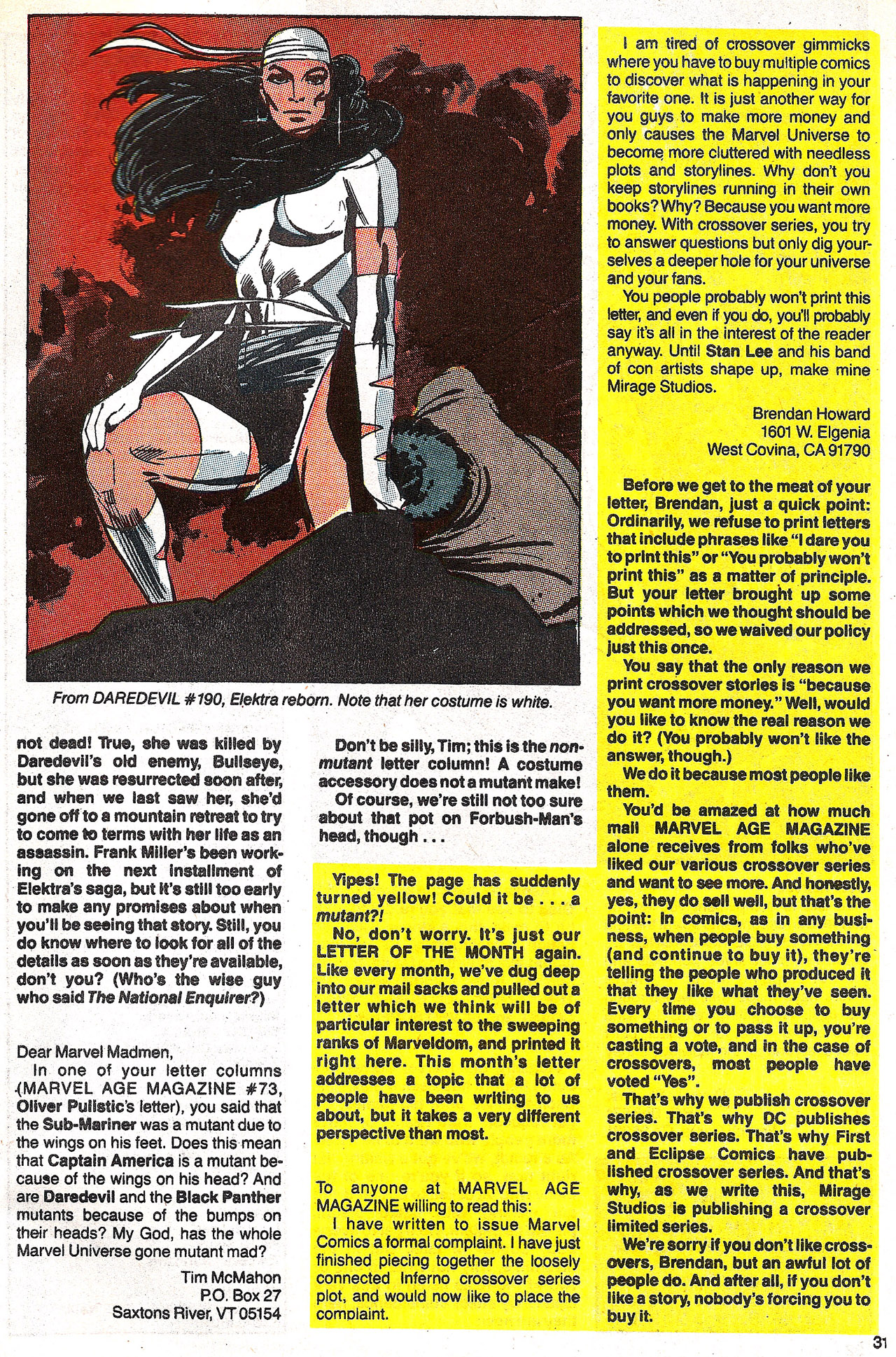 Read online Marvel Age comic -  Issue #81 - 32