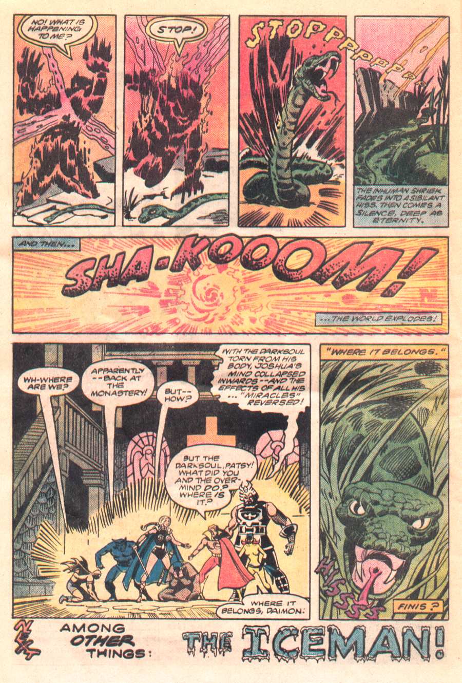 Read online The Defenders (1972) comic -  Issue #121 - 23