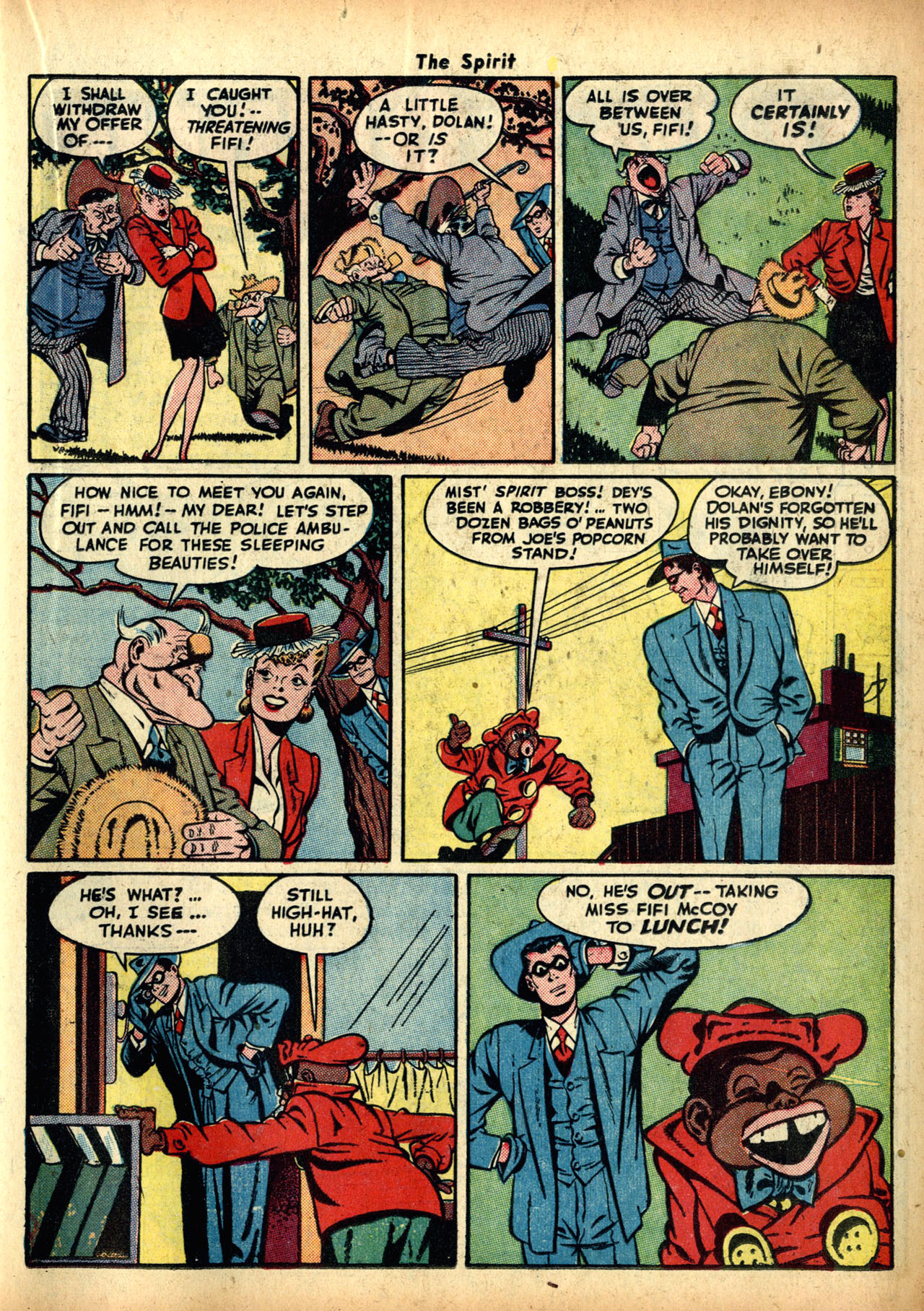 Read online The Spirit (1944) comic -  Issue #5 - 33