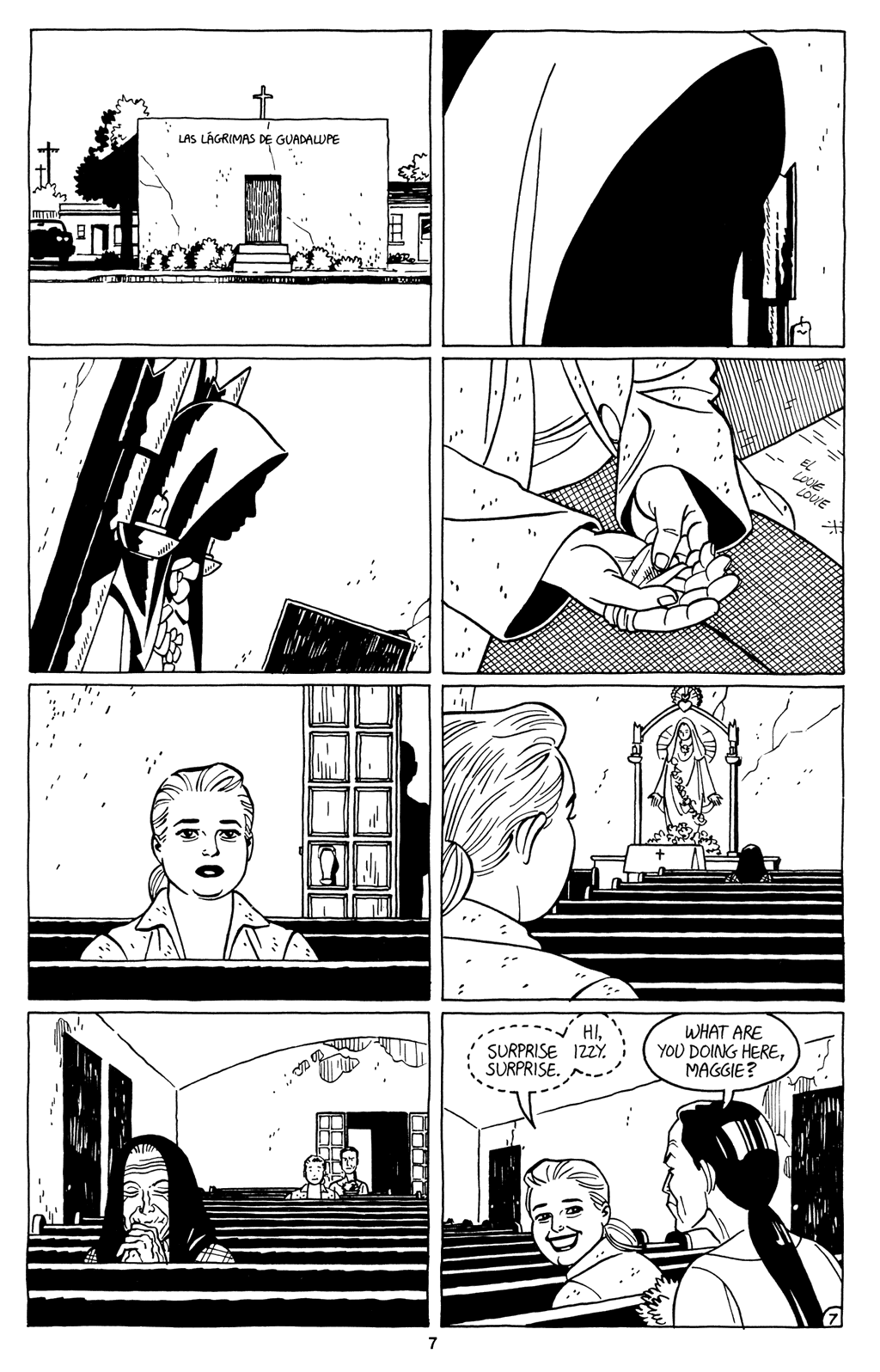 Read online Love and Rockets (2001) comic -  Issue #7 - 9