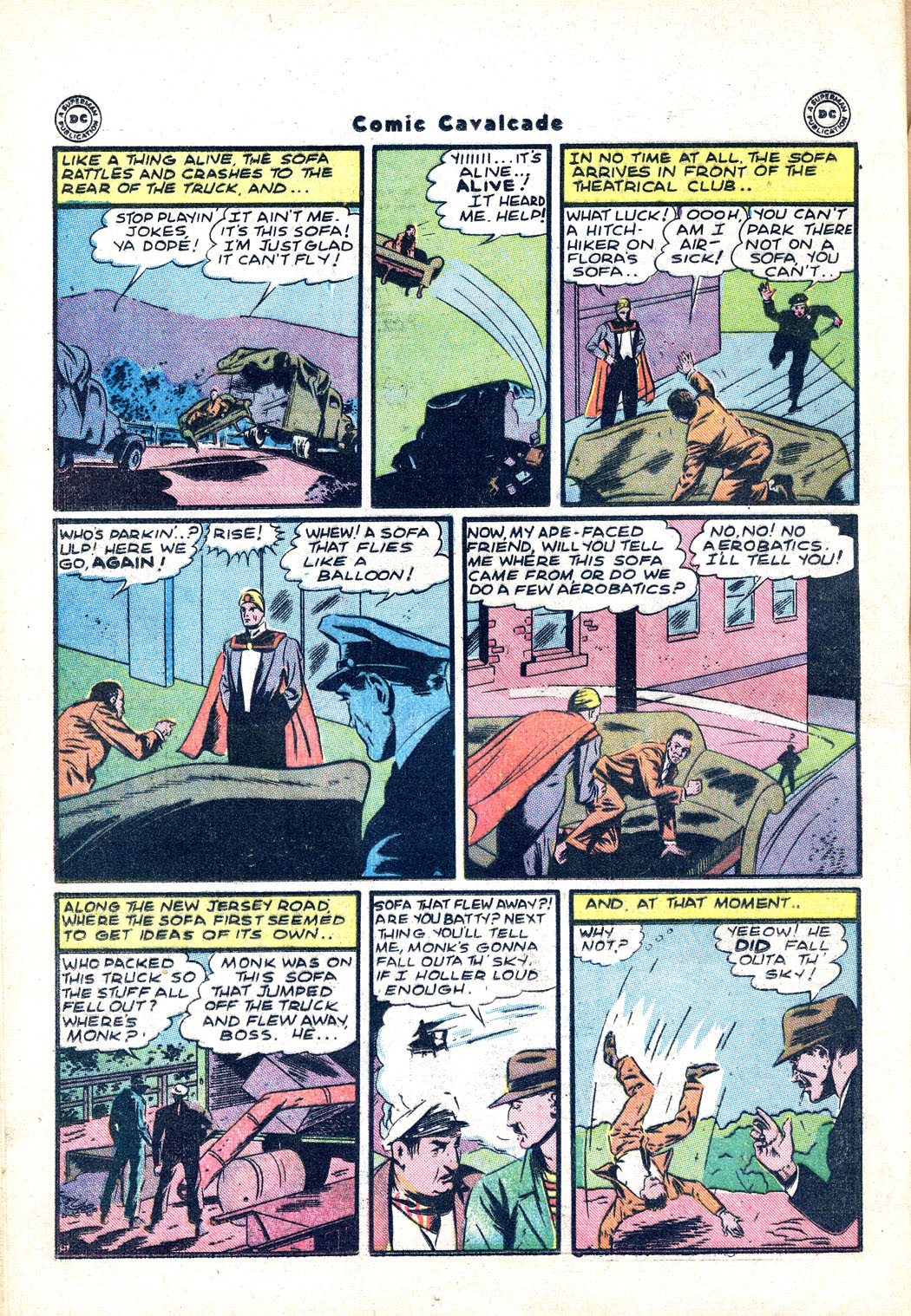 Read online Comic Cavalcade comic -  Issue #14 - 58