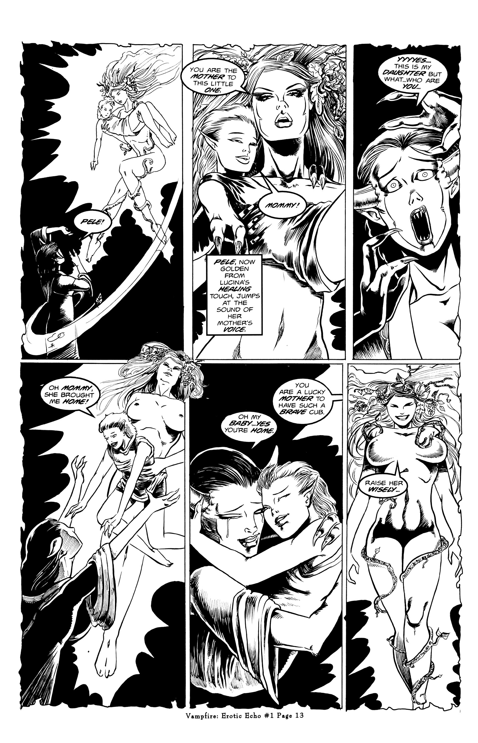 Read online Vampfire: Erotic Echo comic -  Issue #1 - 15