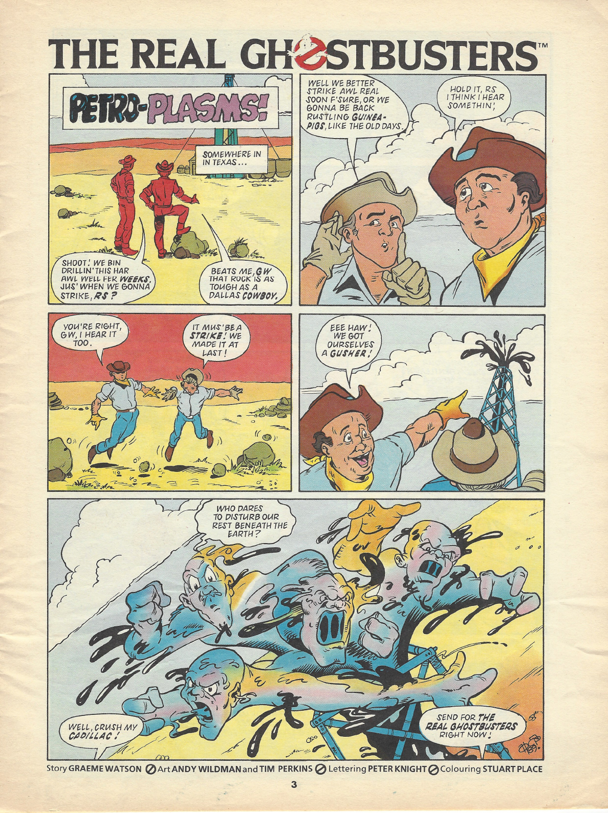 Read online The Real Ghostbusters comic -  Issue #49 - 3
