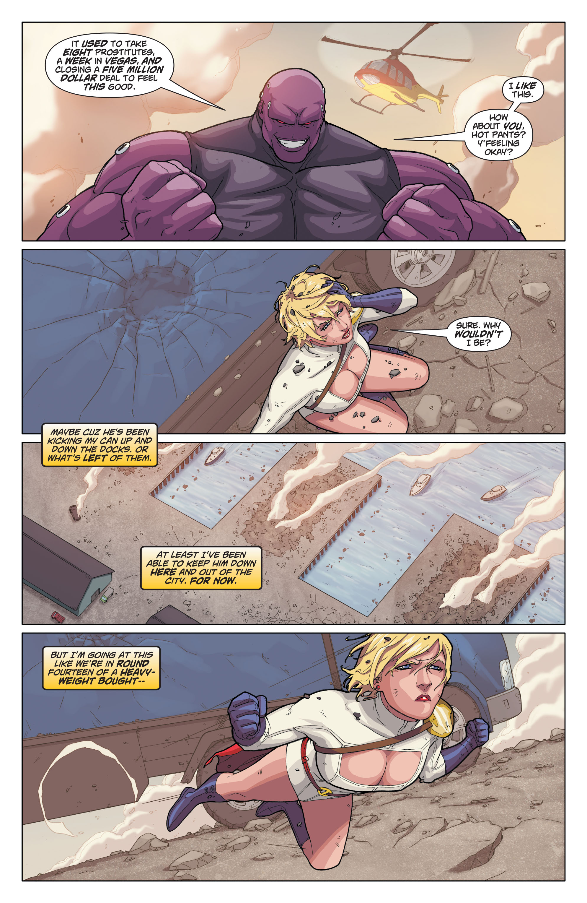 Read online Power Girl (2009) comic -  Issue #15 - 4