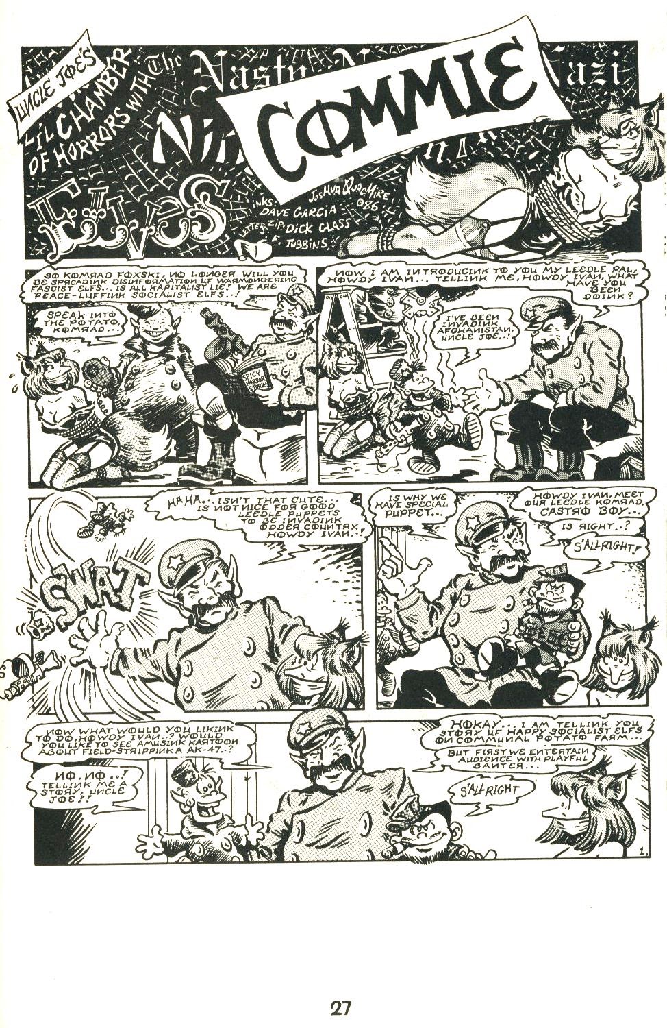 Read online Uncle Joe's Commie Book Featuring Cutey Bunny comic -  Issue # Full - 30