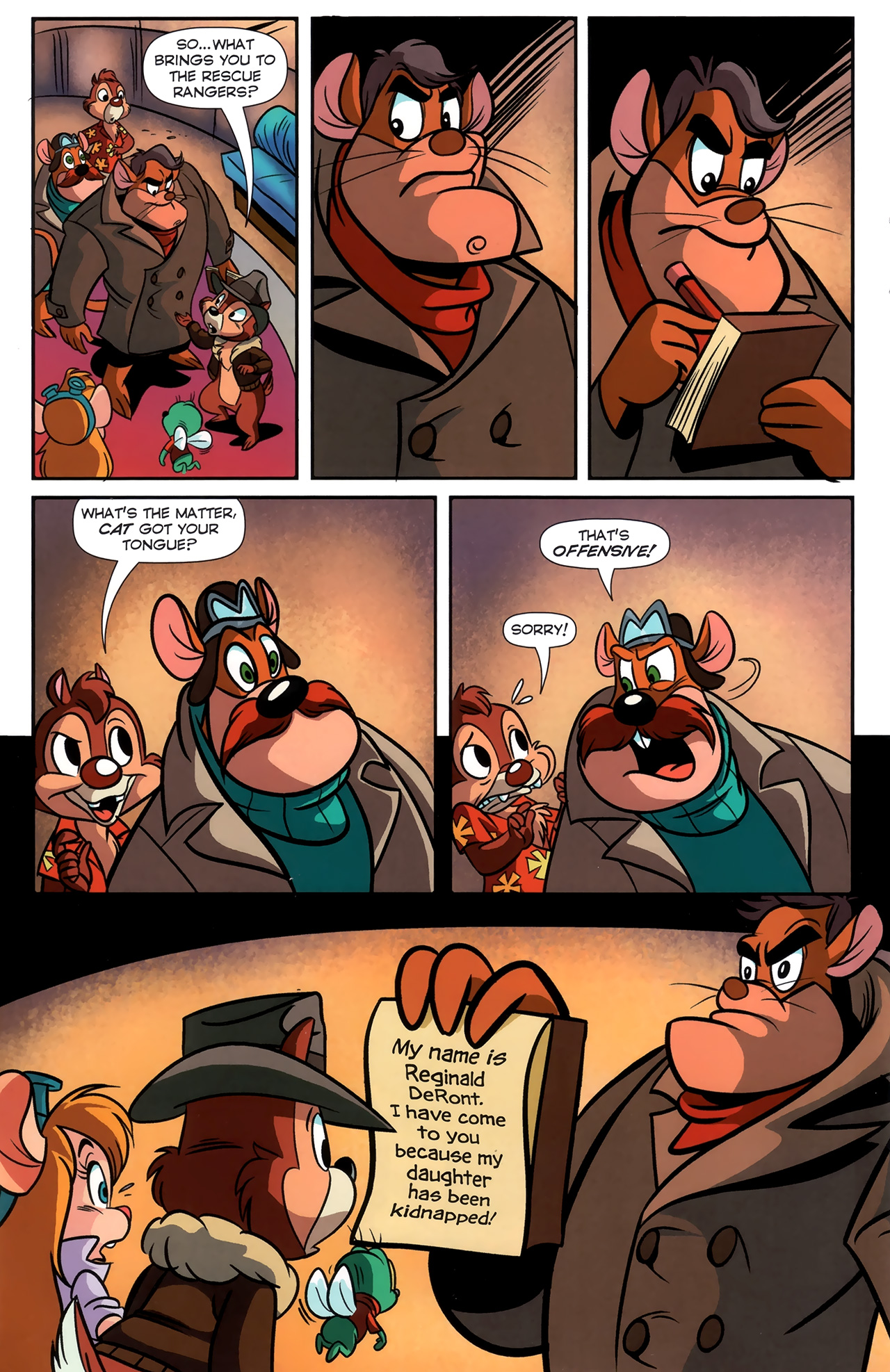 Read online Chip 'N' Dale Rescue Rangers comic -  Issue #6 - 9