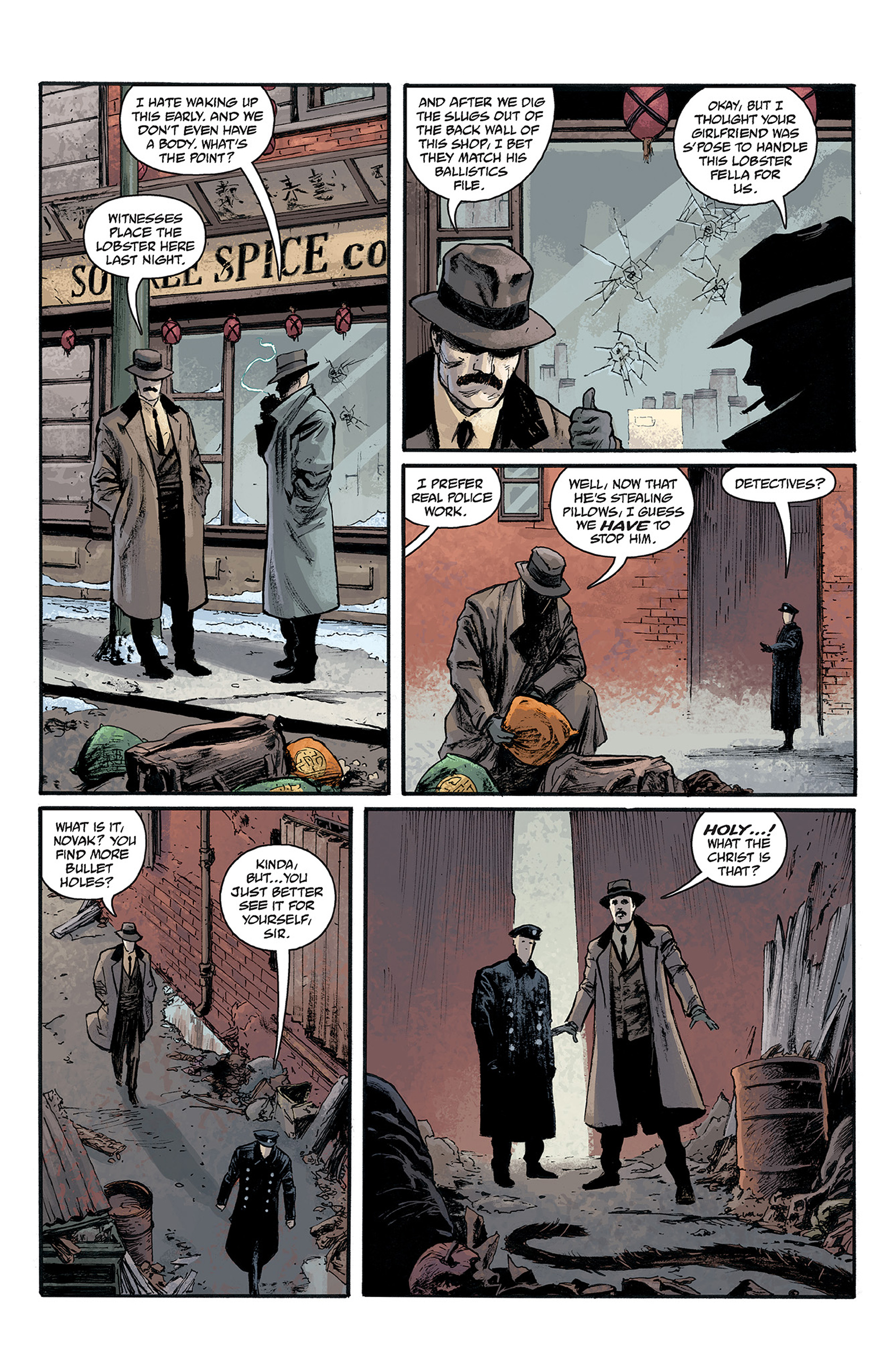 Read online Lobster Johnson: A Scent of Lotus comic -  Issue #1 - 22