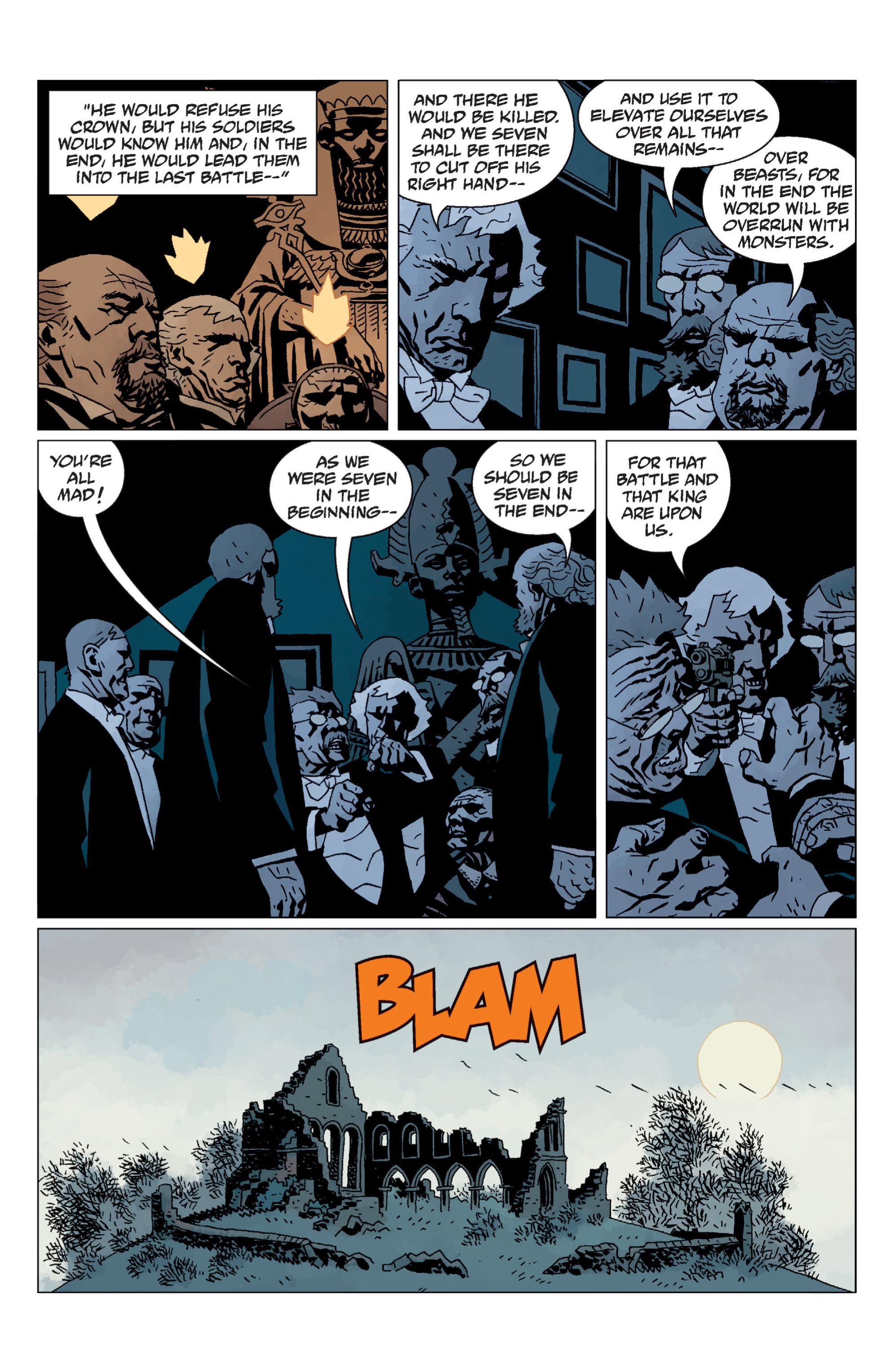 Read online Hellboy comic -  Issue #9 - 176