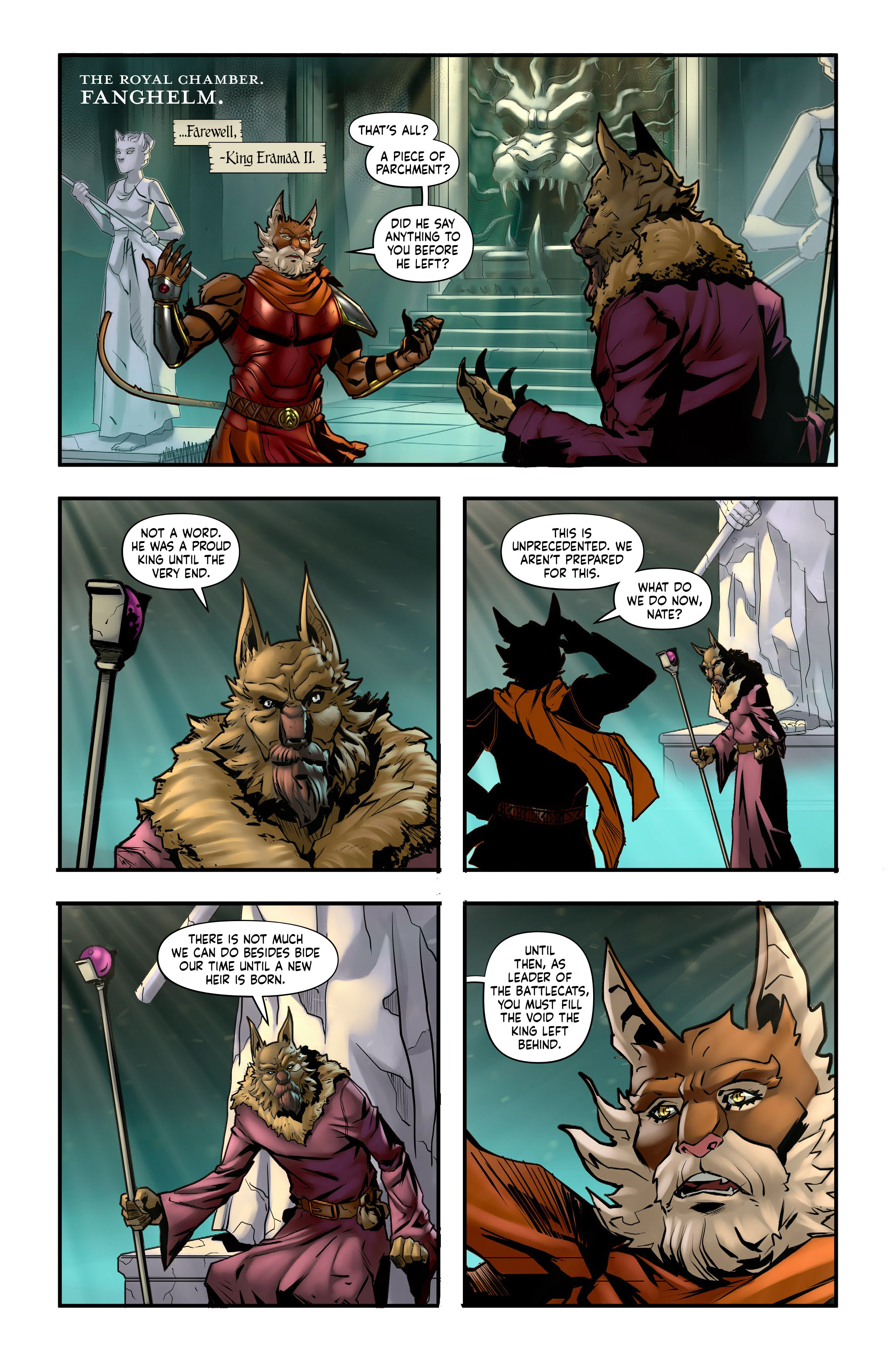 Read online Battlecats: Tales of Valderia comic -  Issue #2 - 6