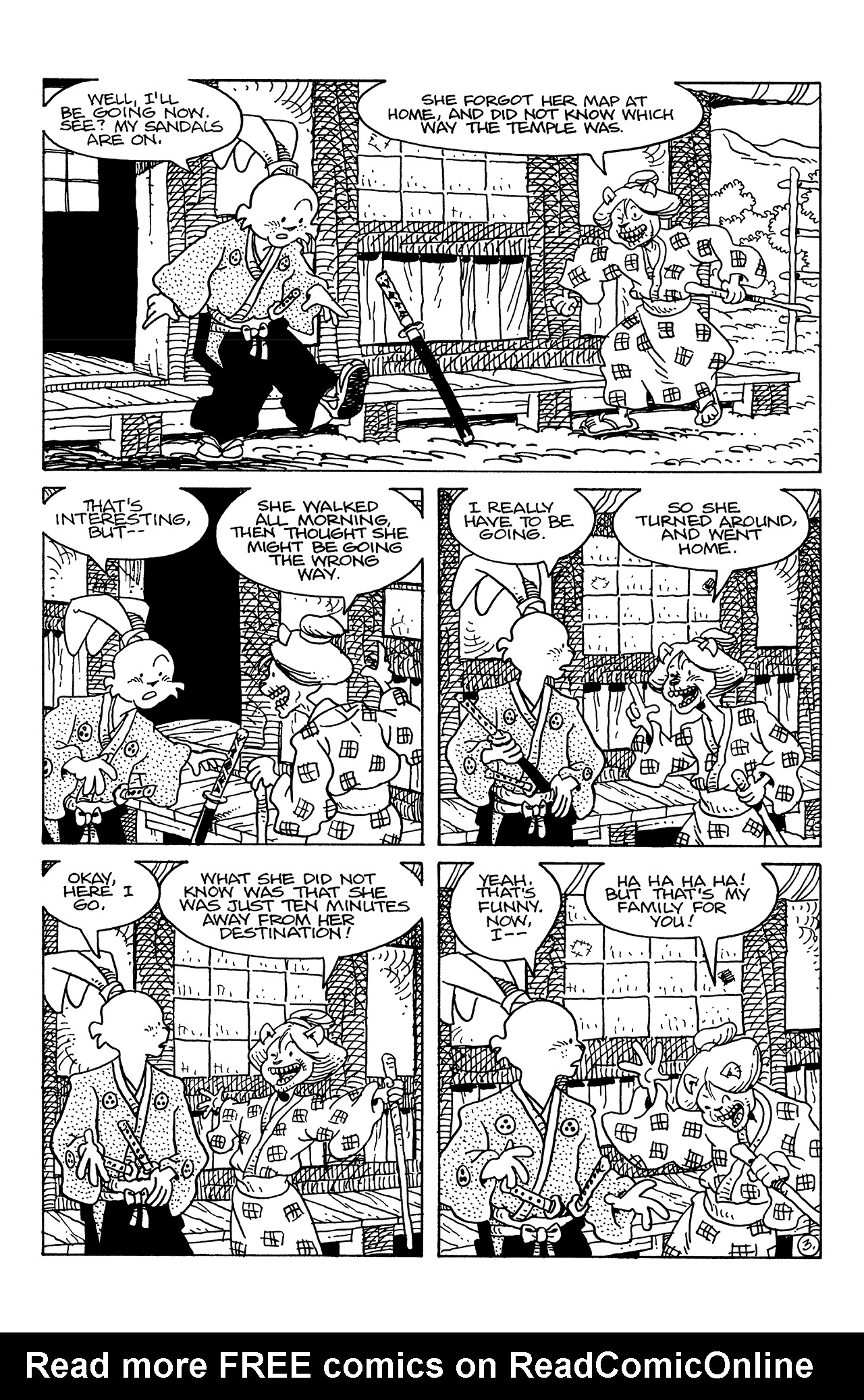 Read online Usagi Yojimbo (1996) comic -  Issue #126 - 5