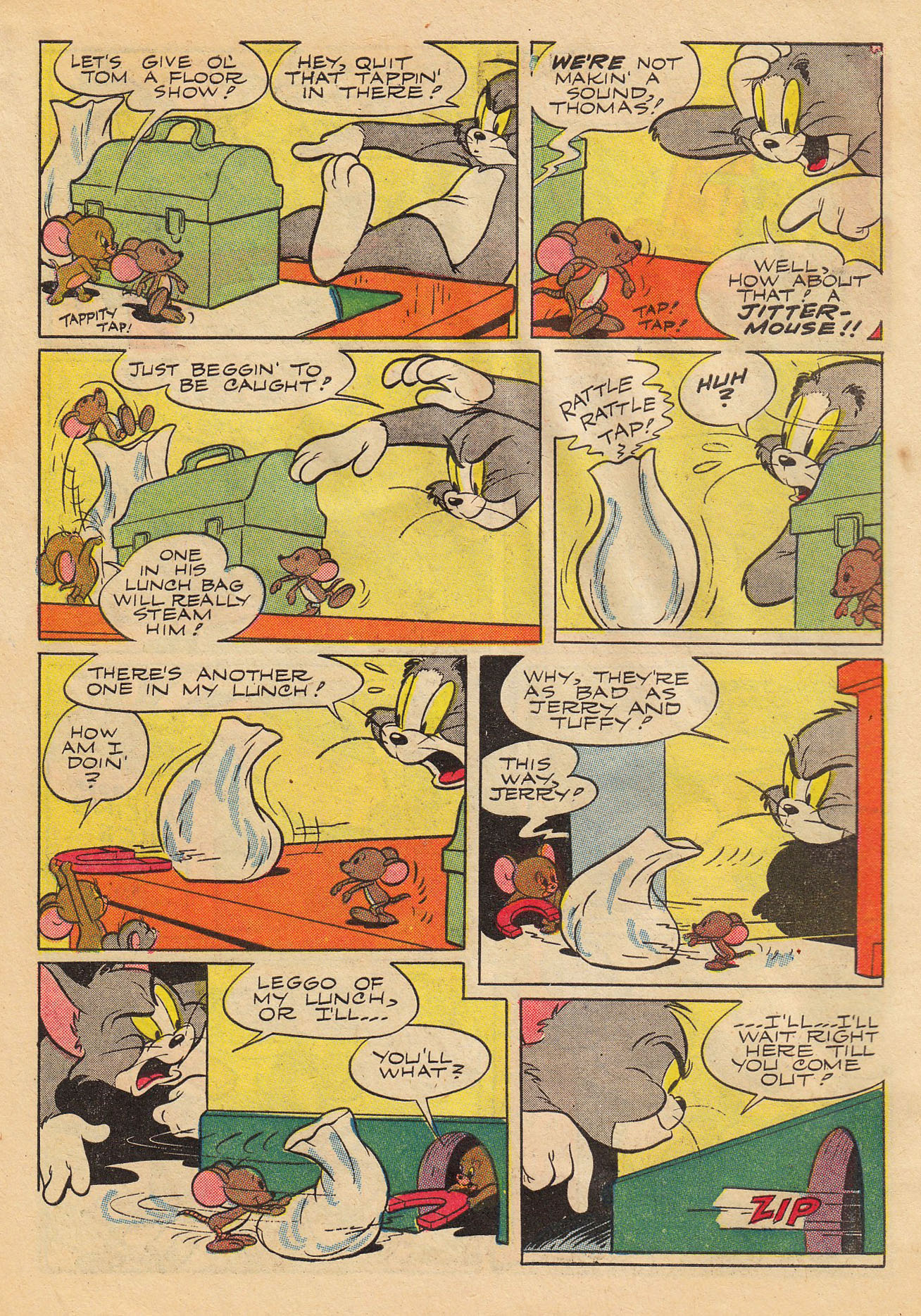 Read online Tom & Jerry Comics comic -  Issue #130 - 6