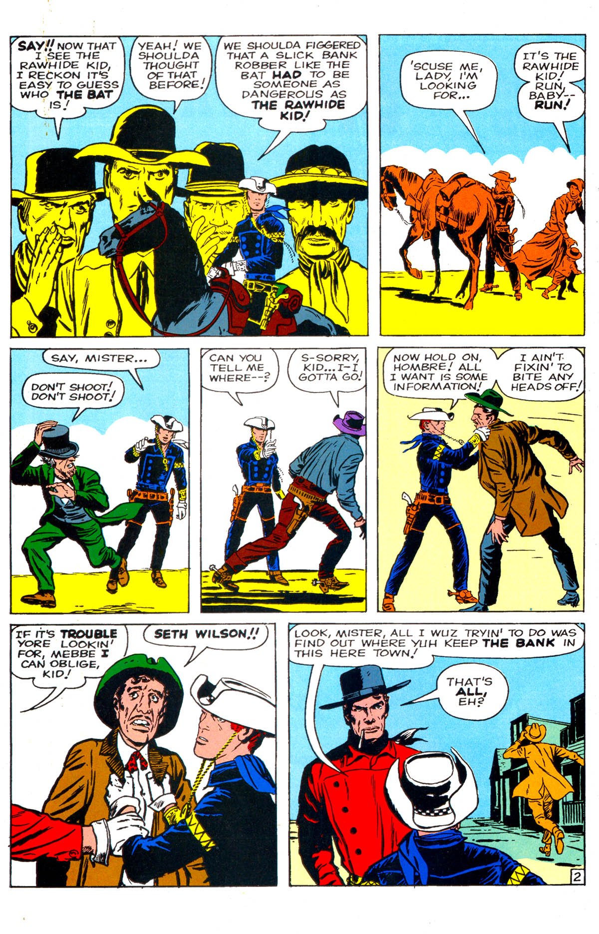Read online Marvel Westerns: Outlaw Files comic -  Issue #Marvel Westerns Strange Westerns starring the Black Rider - 40