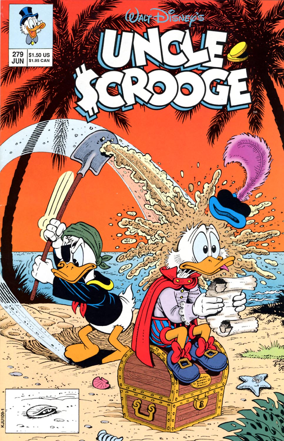 Read online Uncle Scrooge (1953) comic -  Issue #279 - 1