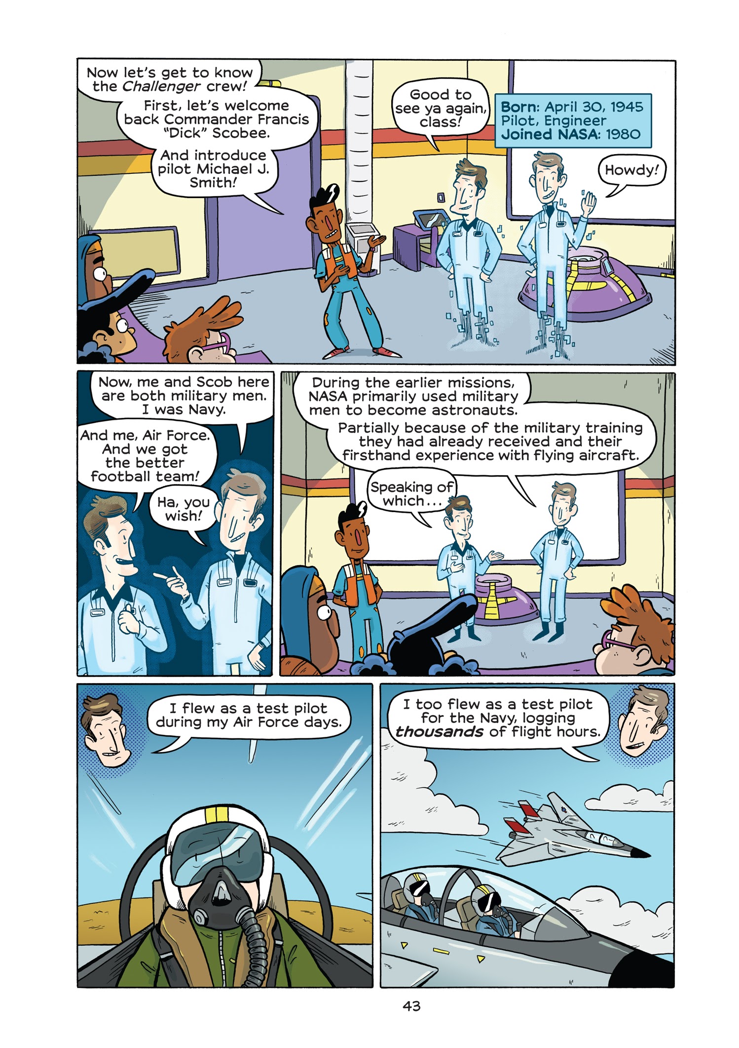 Read online History Comics comic -  Issue # The Challenger Disaster: Tragedy in the Skies - 49