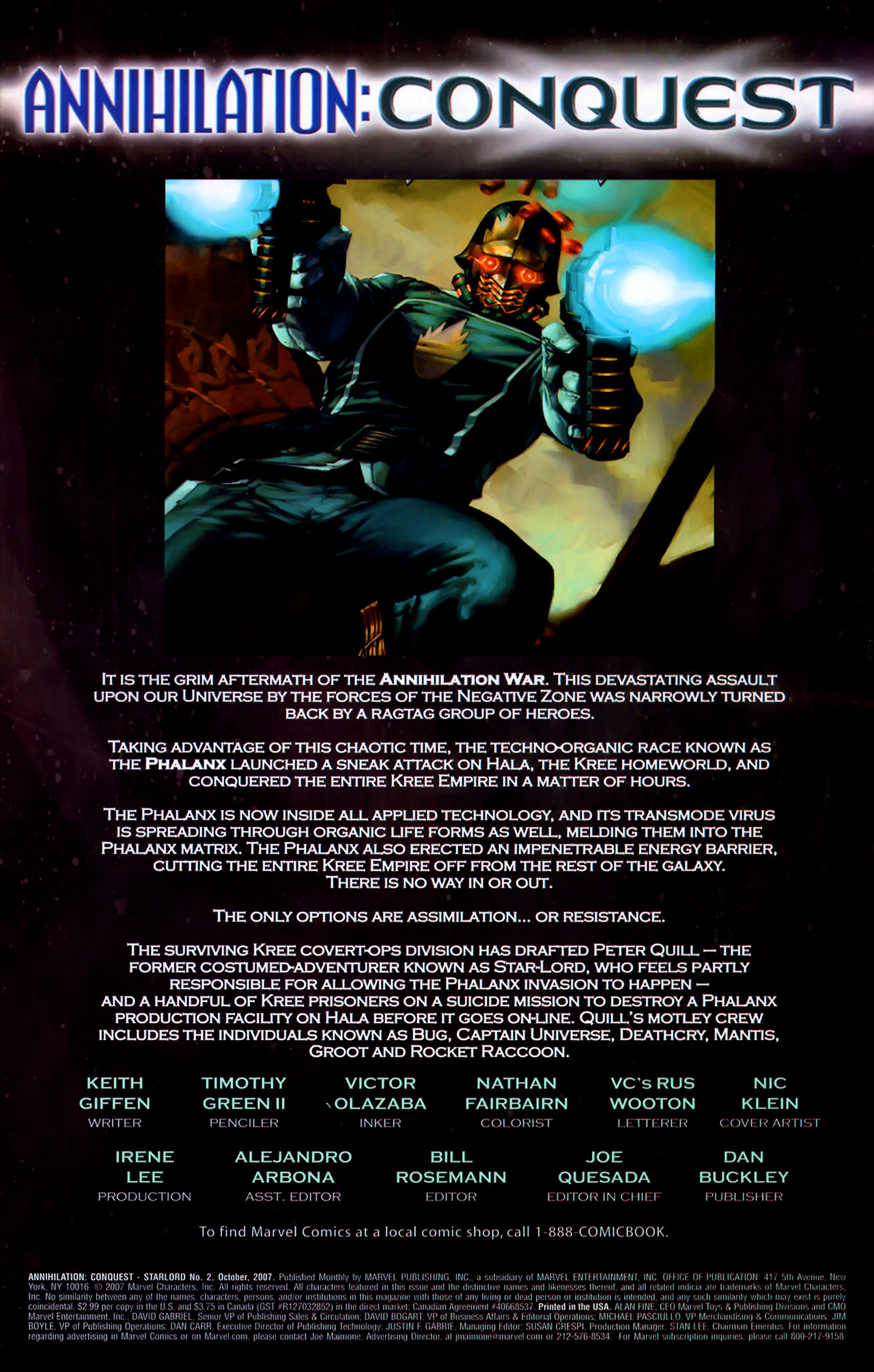 Read online Annihilation: Conquest - Starlord comic -  Issue #2 - 2