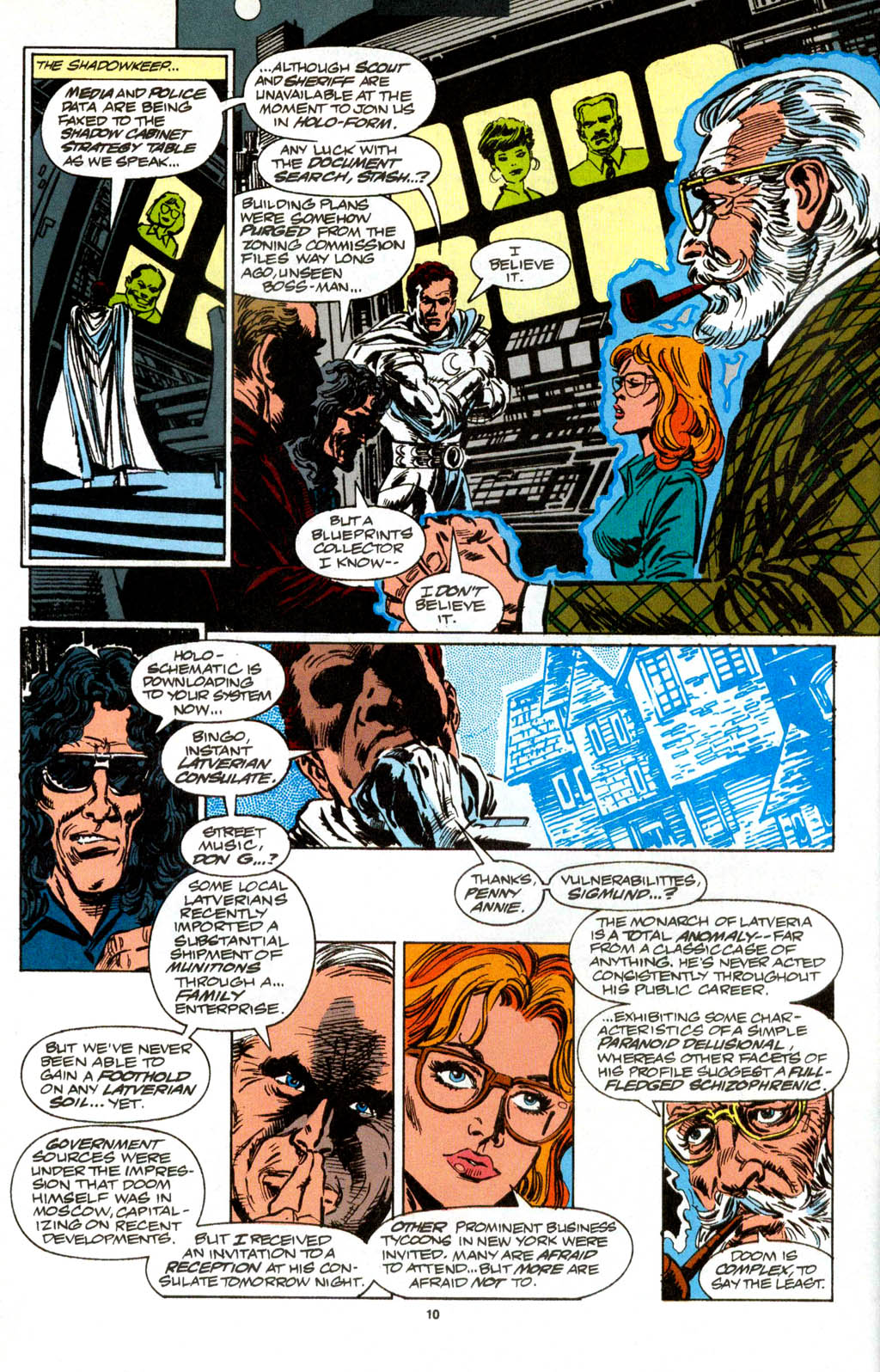 Read online Marc Spector: Moon Knight comic -  Issue #39 - 8
