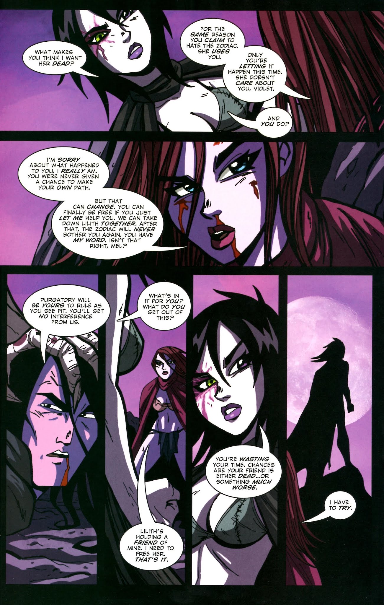 Read online [email protected]: The Witch Queen comic -  Issue #3 - 18
