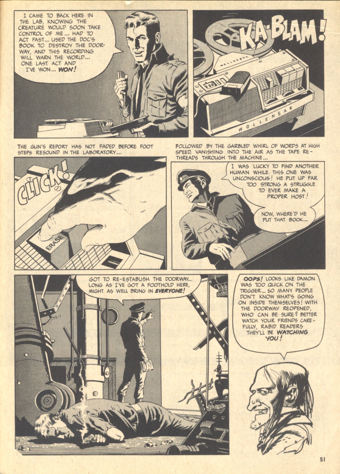 Read online Creepy (1964) comic -  Issue #28 - 49