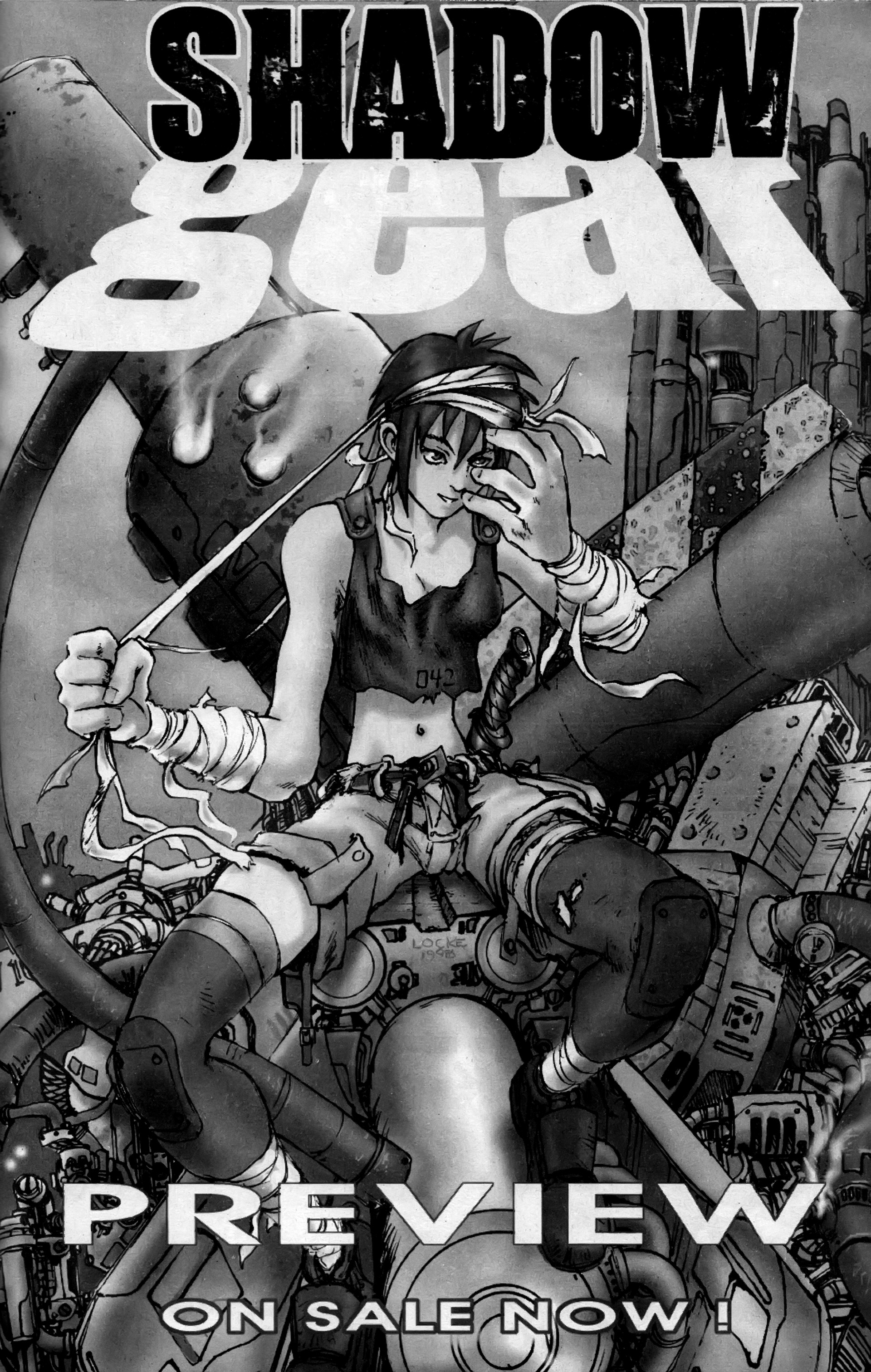 Read online Warrior Nun: Black & White comic -  Issue #17 - 27