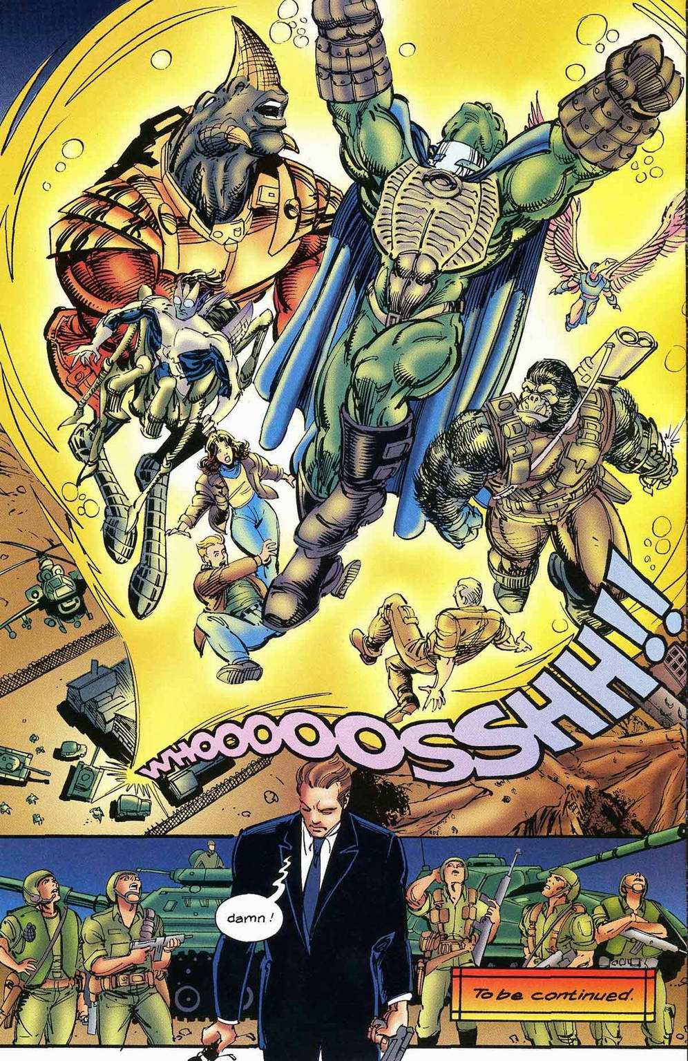 Read online Leonard Nimoy's Primortals (1995) comic -  Issue #11 - 22