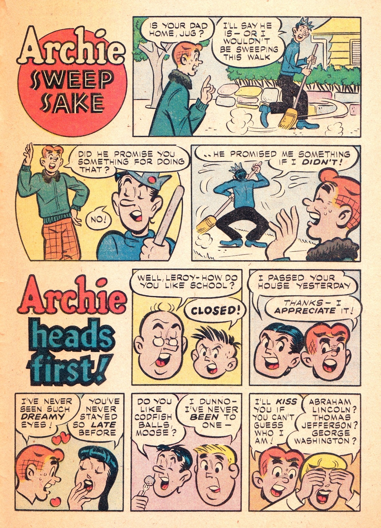 Read online Archie's Joke Book Magazine comic -  Issue #39 - 29