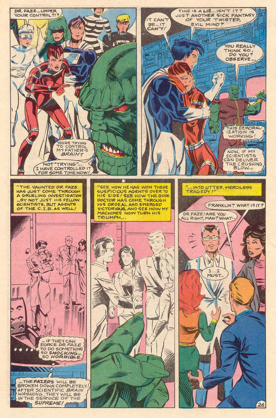 Read online Faze One Fazers comic -  Issue #4 - 28