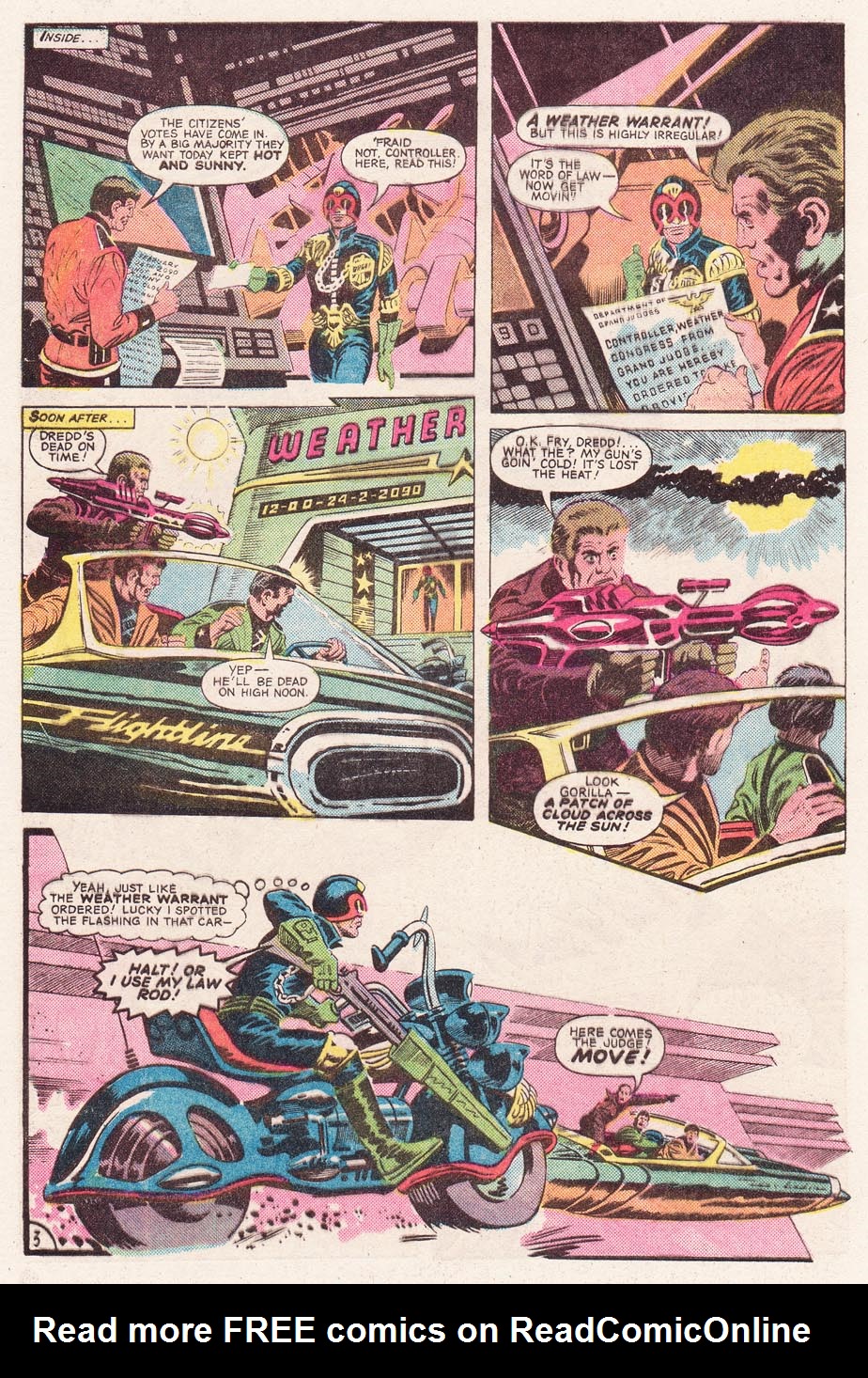 Read online Judge Dredd: The Early Cases comic -  Issue #3 - 31