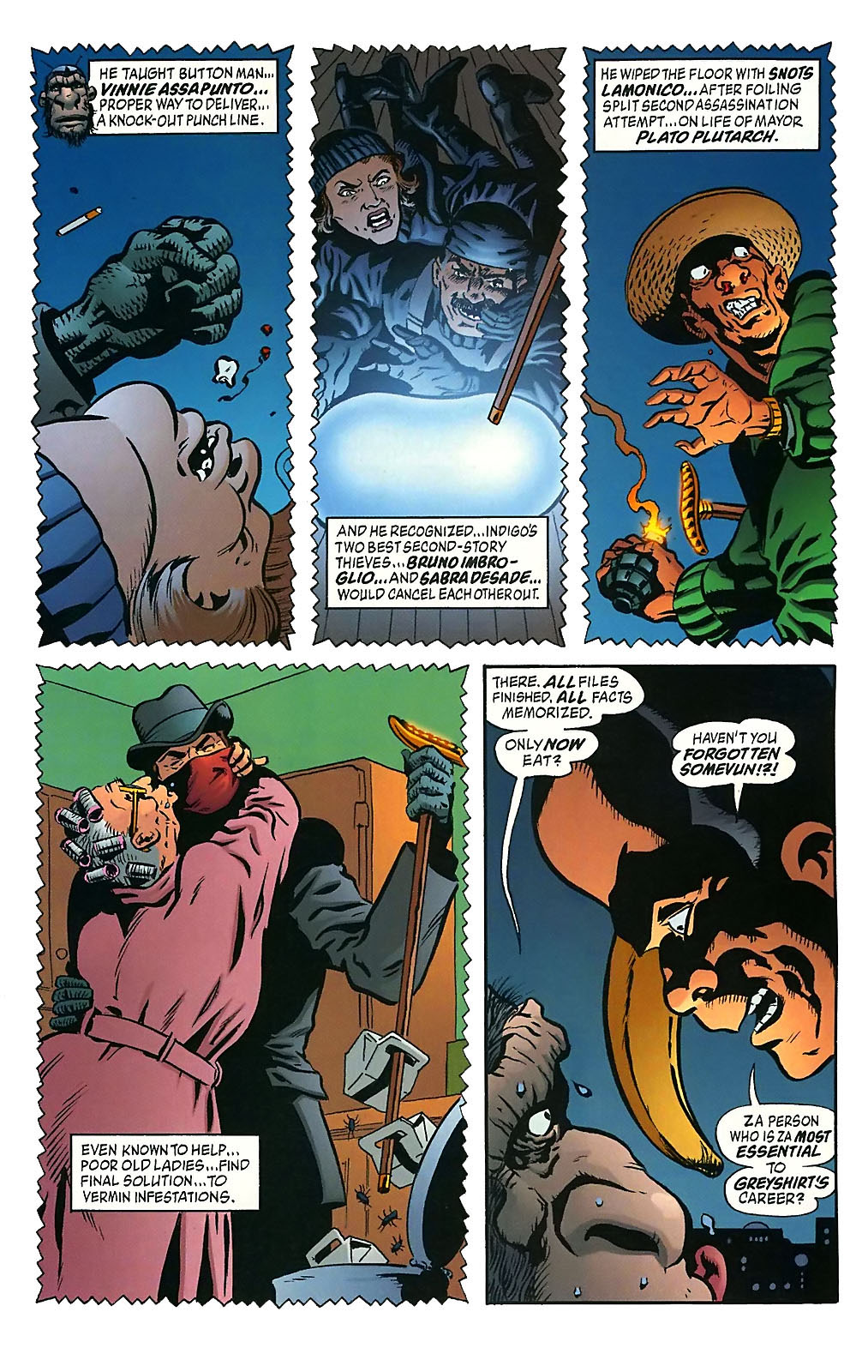 Read online ABC: A-Z, Greyshirt and Cobweb comic -  Issue # Full - 10