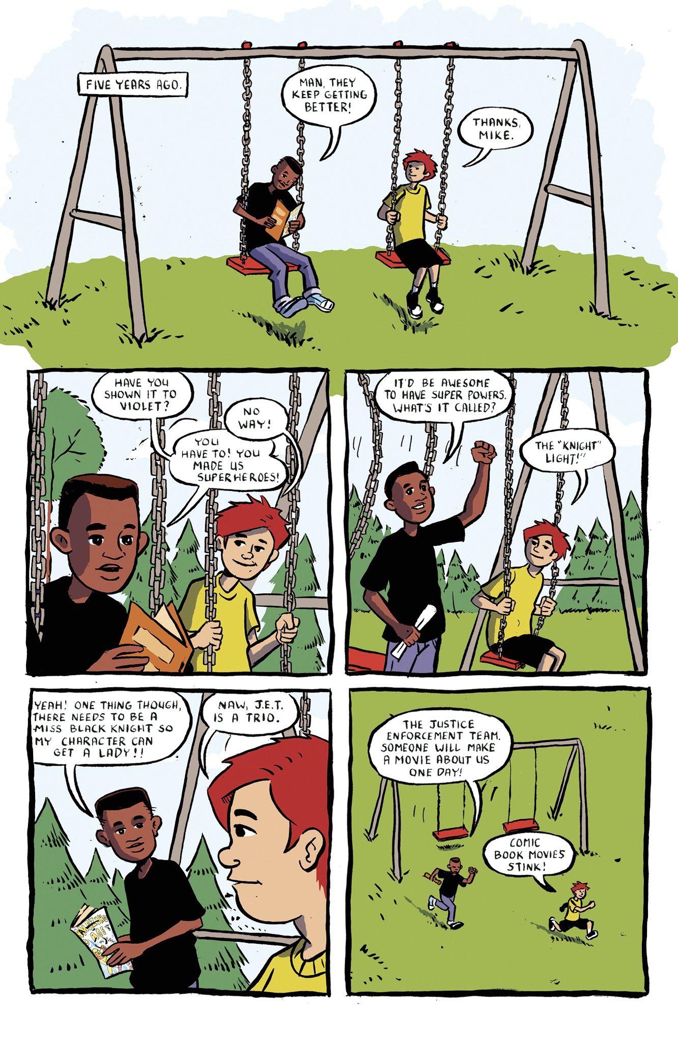 Read online Amazing Age comic -  Issue #1 - 8