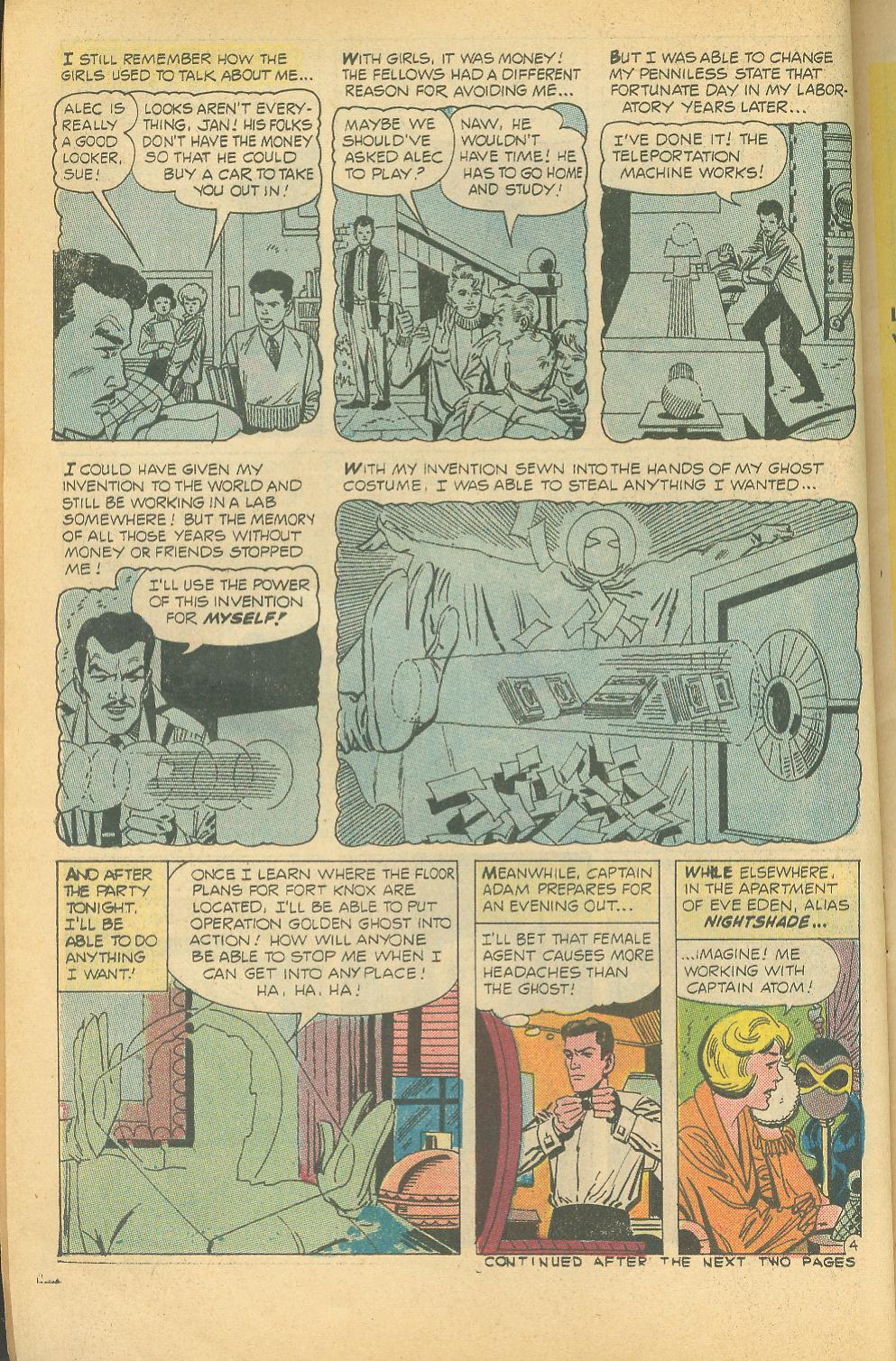 Read online Captain Atom (1965) comic -  Issue #82 - 6