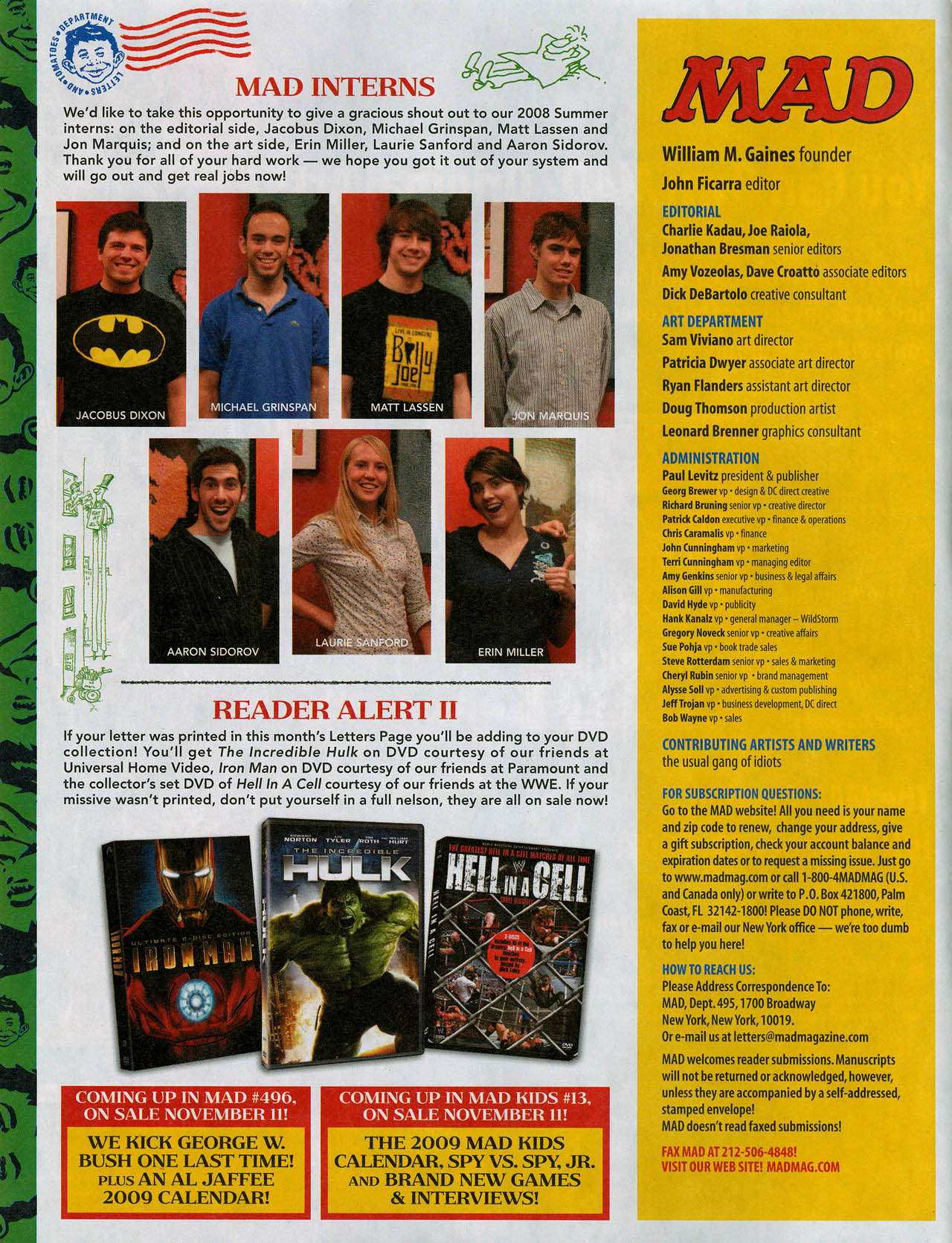 Read online MAD comic -  Issue #495 - 8