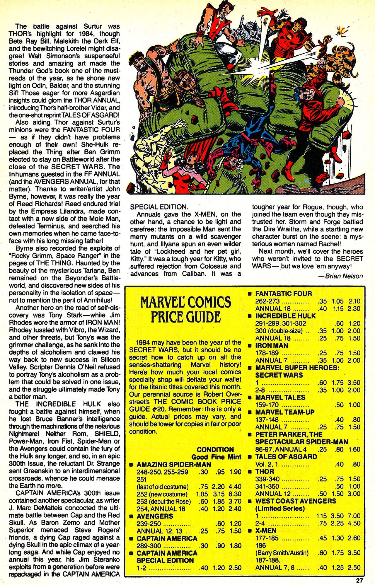Read online Marvel Age comic -  Issue #101 - 29