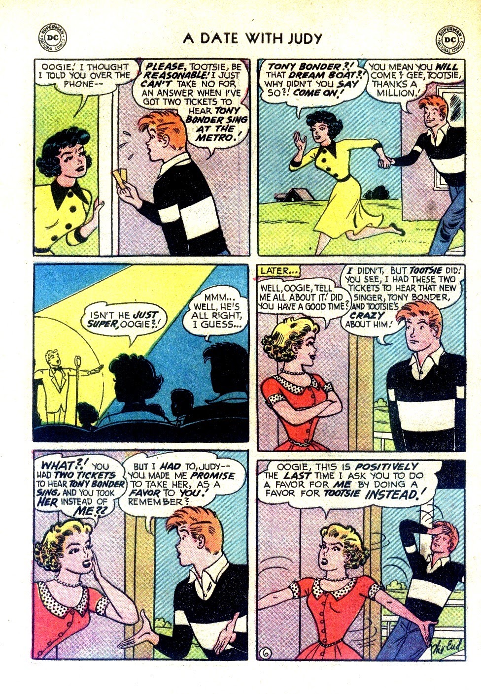 Read online A Date with Judy comic -  Issue #52 - 32