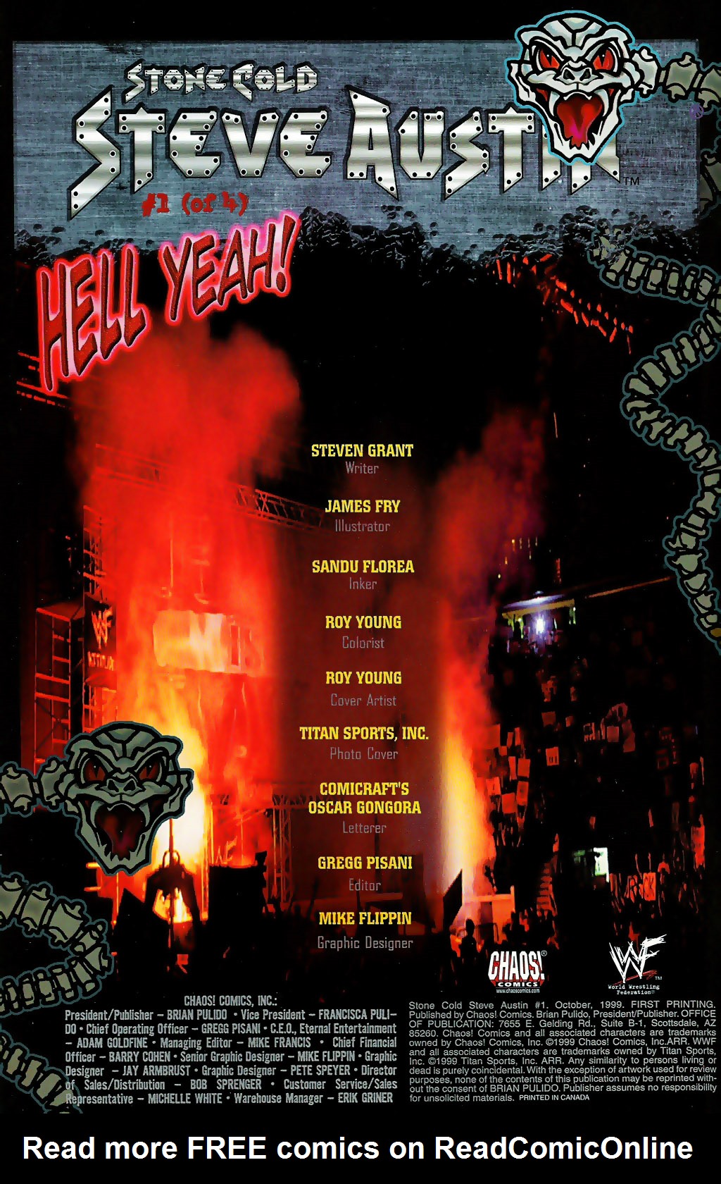 Read online Stone Cold Steve Austin comic -  Issue #1 - 2