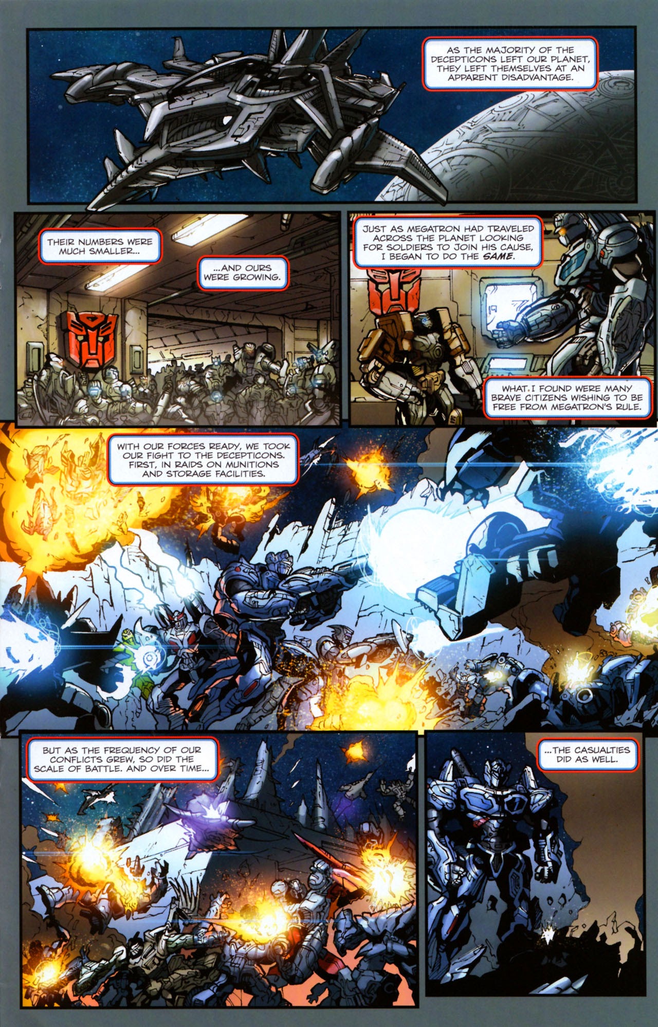 Read online Transformers: Defiance comic -  Issue #4 - 16