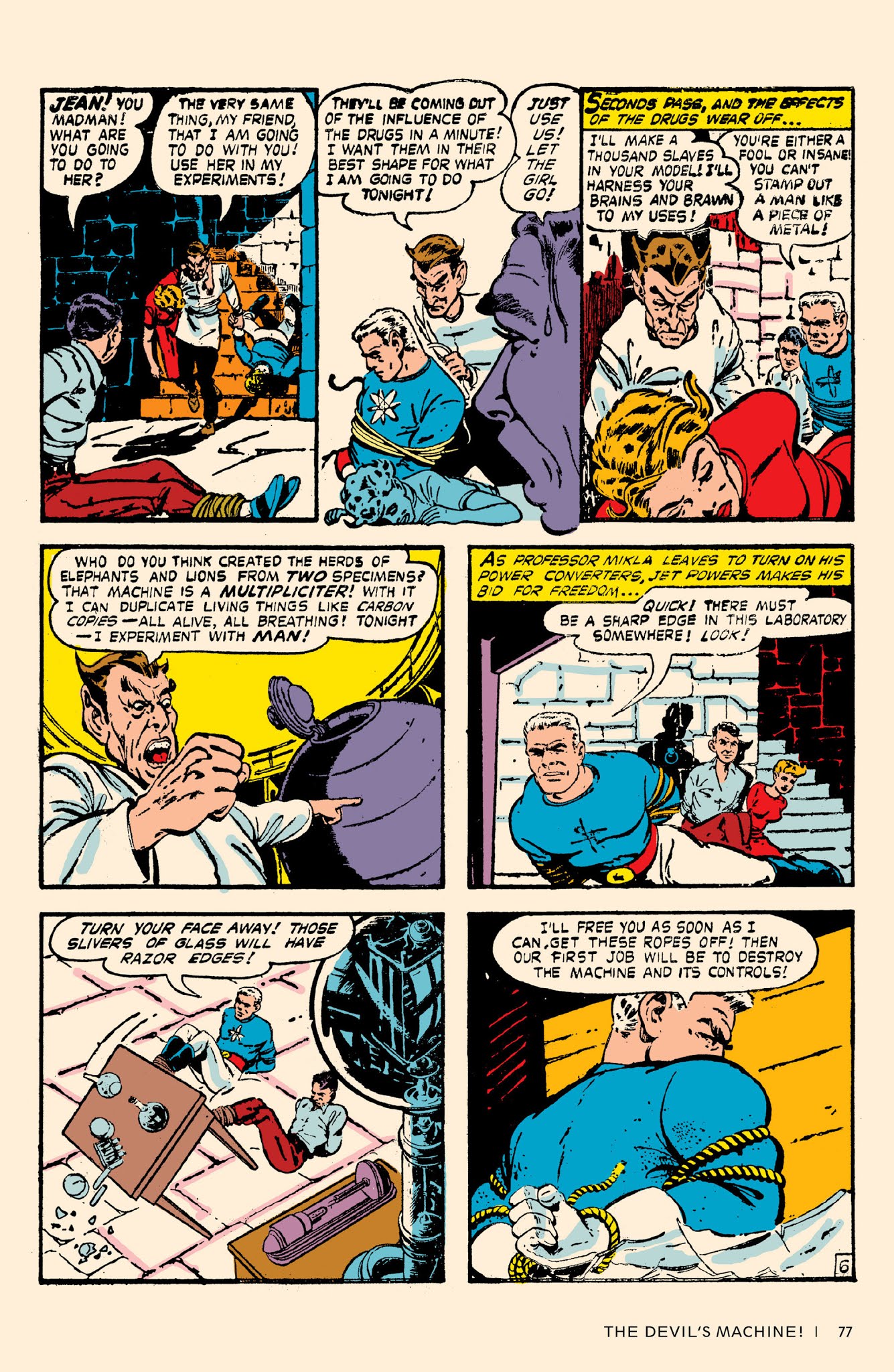 Read online Bob Powell's Complete Jet Powers comic -  Issue # TPB (Part 1) - 81