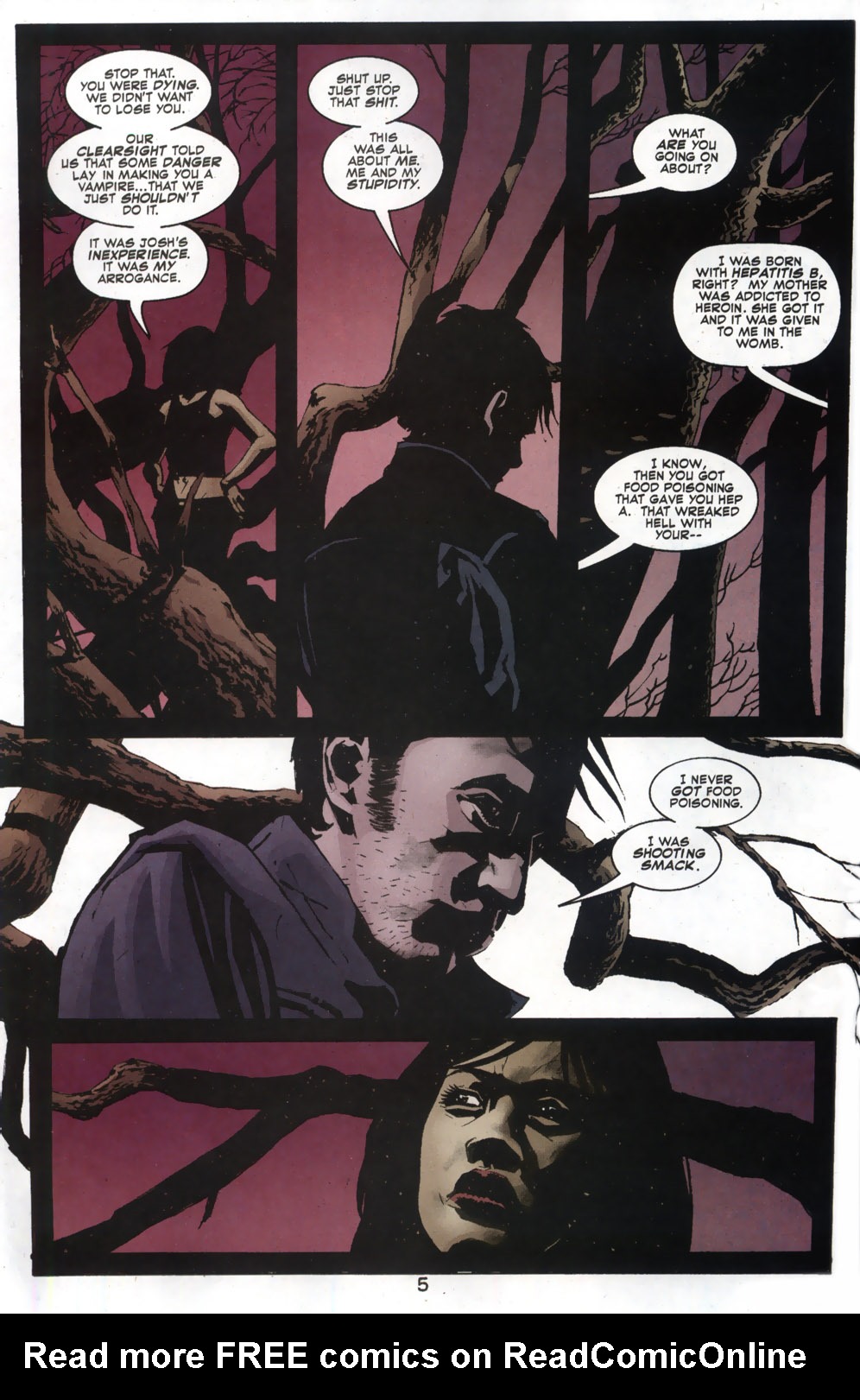 Read online Blood and Water comic -  Issue #5 - 6