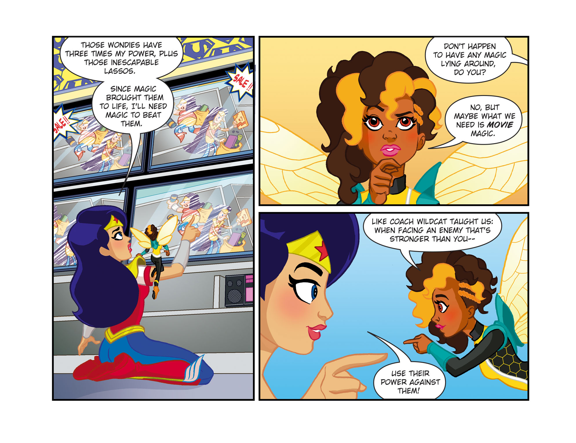 Read online DC Super Hero Girls: Out of the Bottle comic -  Issue #8 - 13