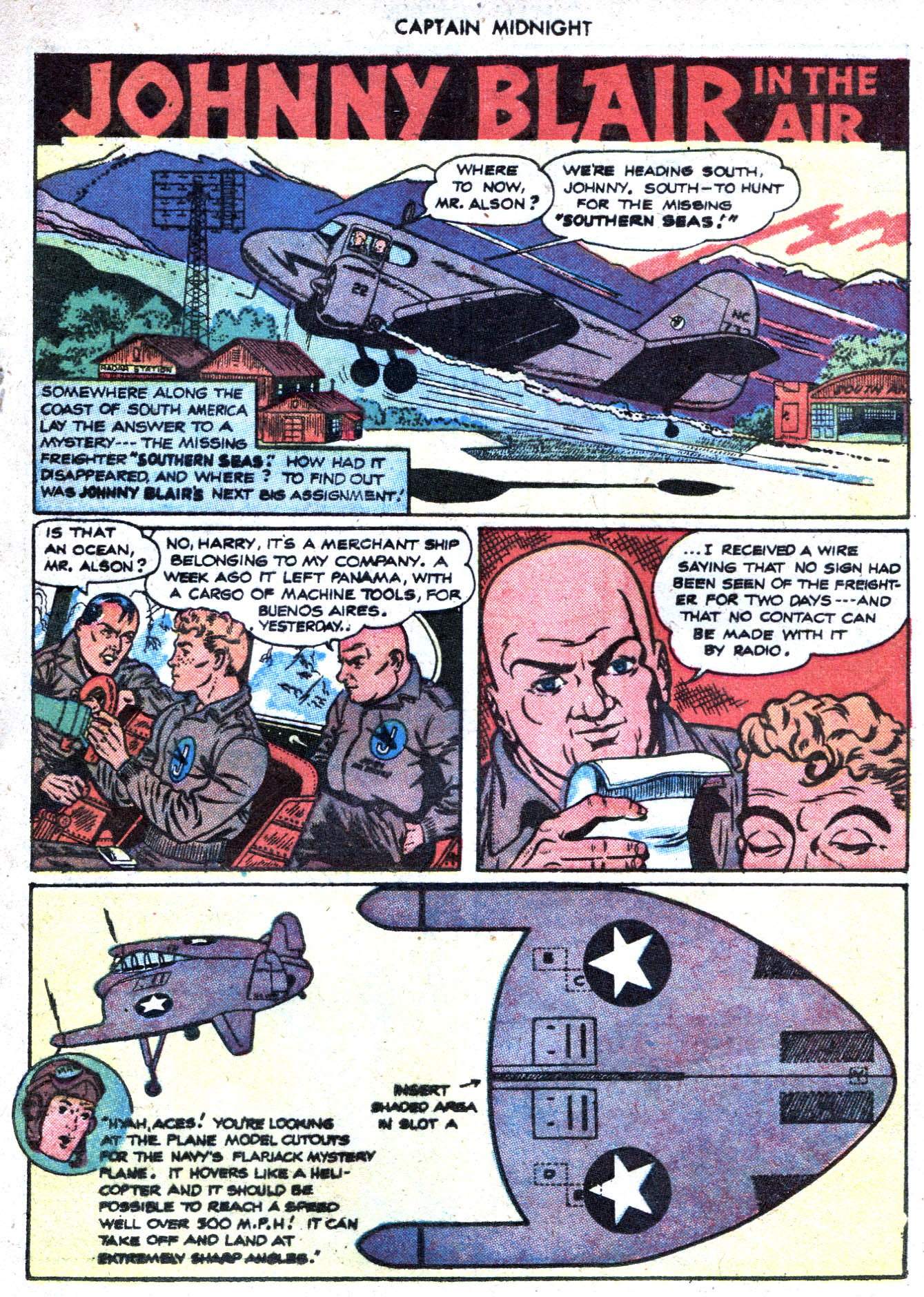 Read online Captain Midnight (1942) comic -  Issue #58 - 17