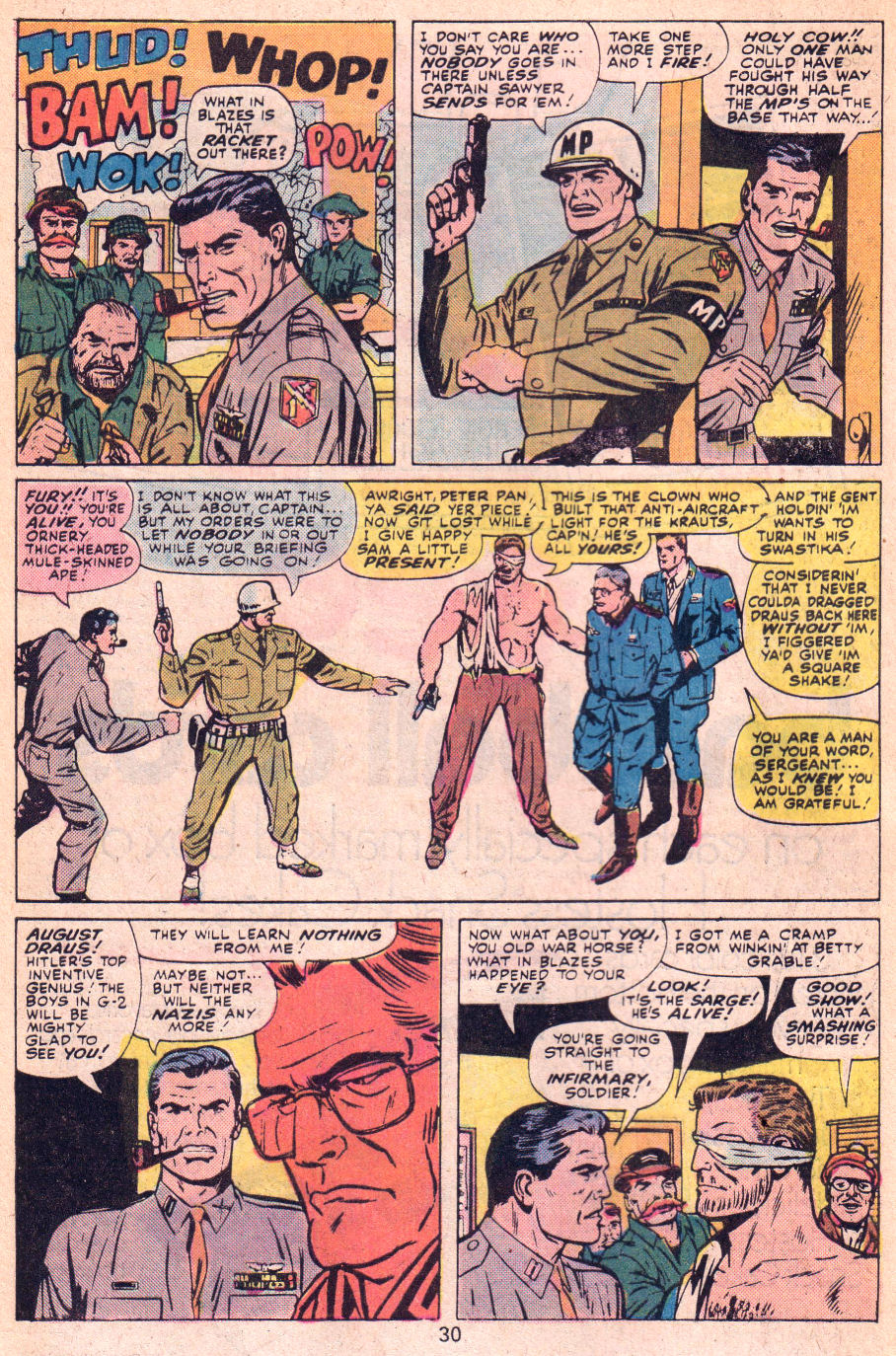 Read online Sgt. Fury comic -  Issue #129 - 32