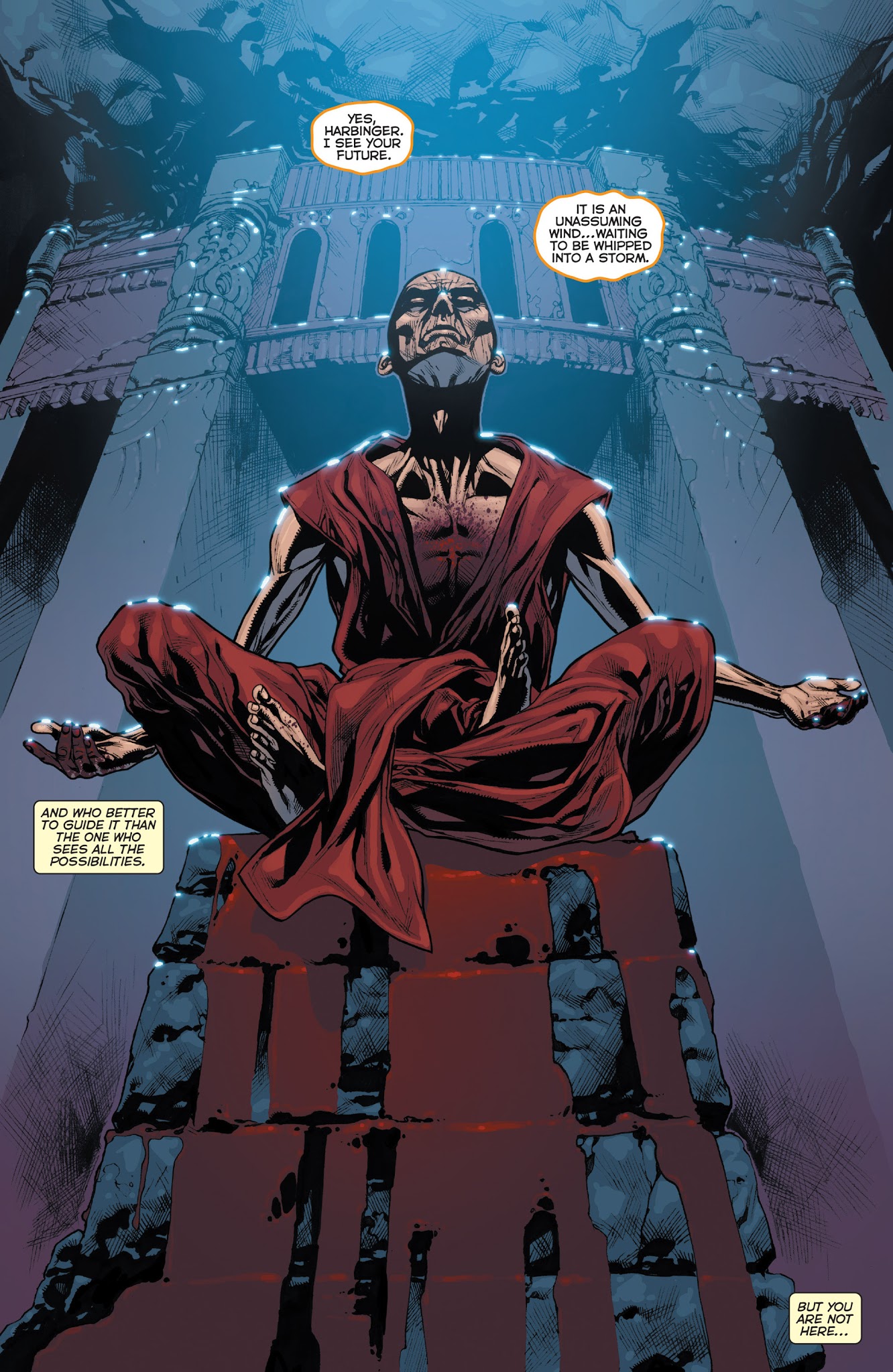 Read online Harbinger: Bleeding Monk comic -  Issue # Full - 23