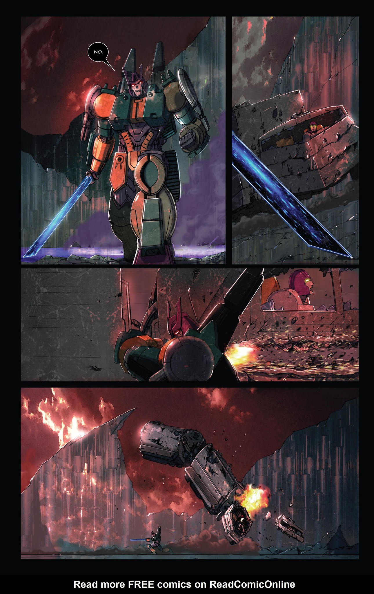 Read online The Transformers: Redemption of the Dinobots comic -  Issue # TPB - 87