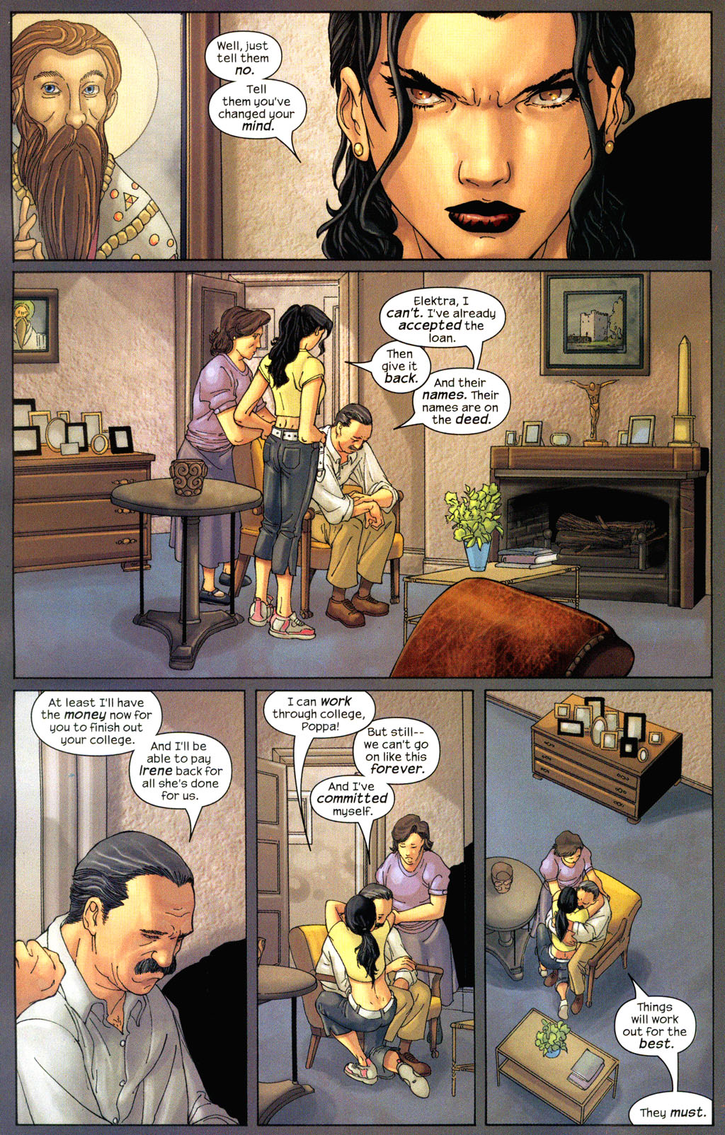 Read online Ultimate Elektra comic -  Issue #1 - 11