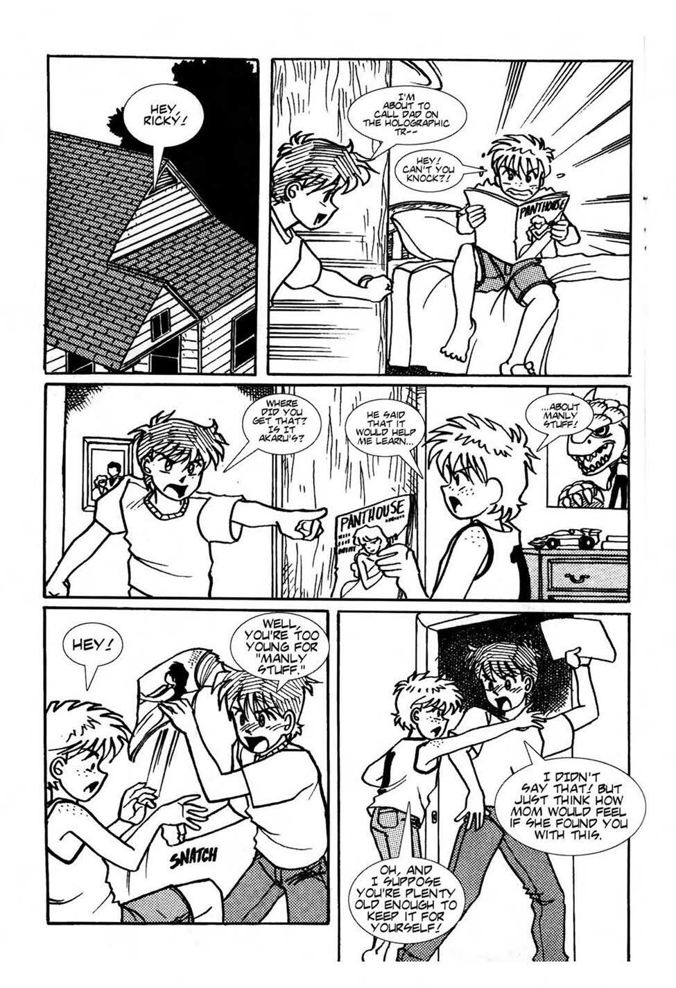 Read online Ninja High School (1986) comic -  Issue #59 - 12