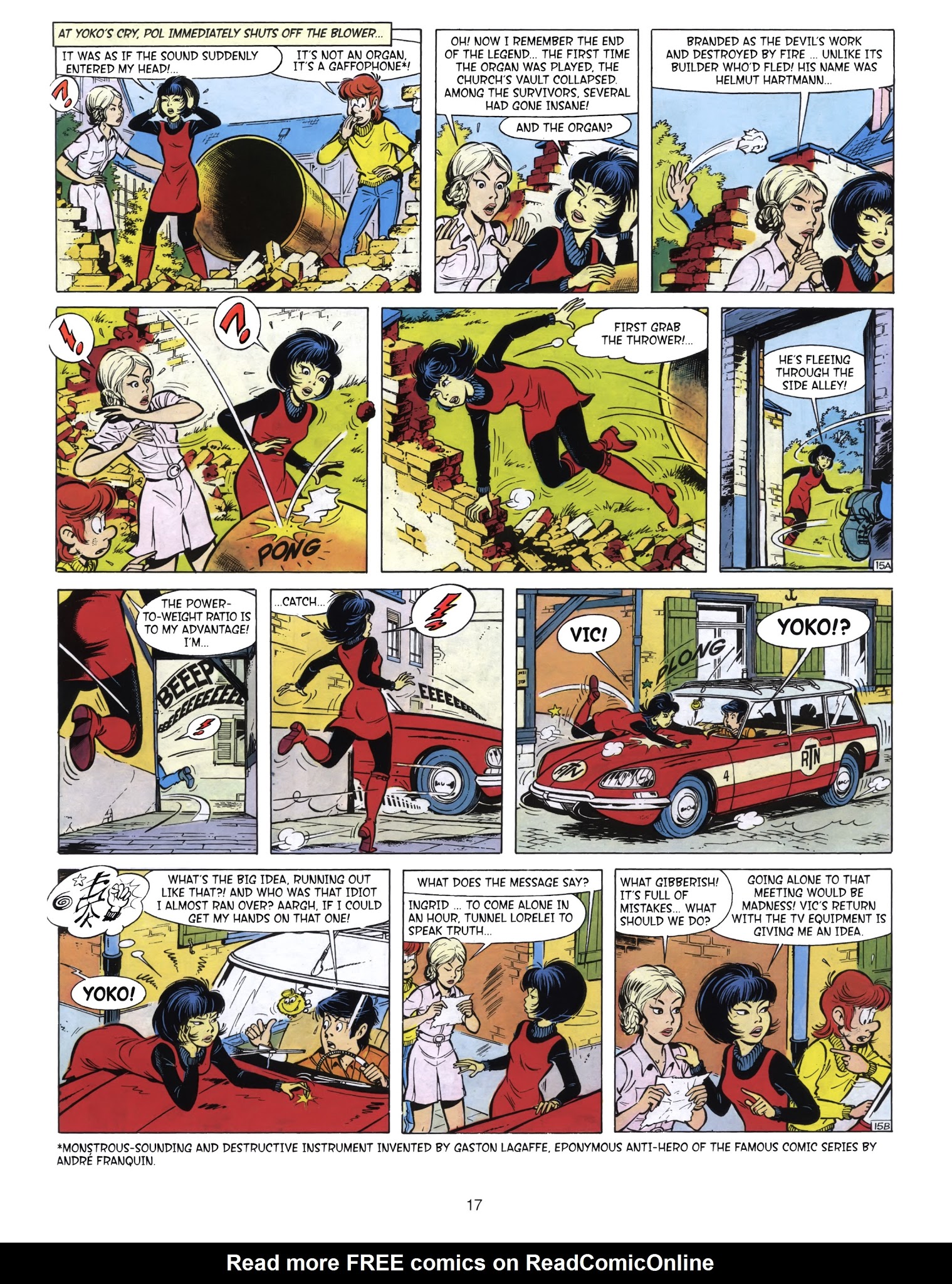 Read online Yoko Tsuno comic -  Issue #8 - 19